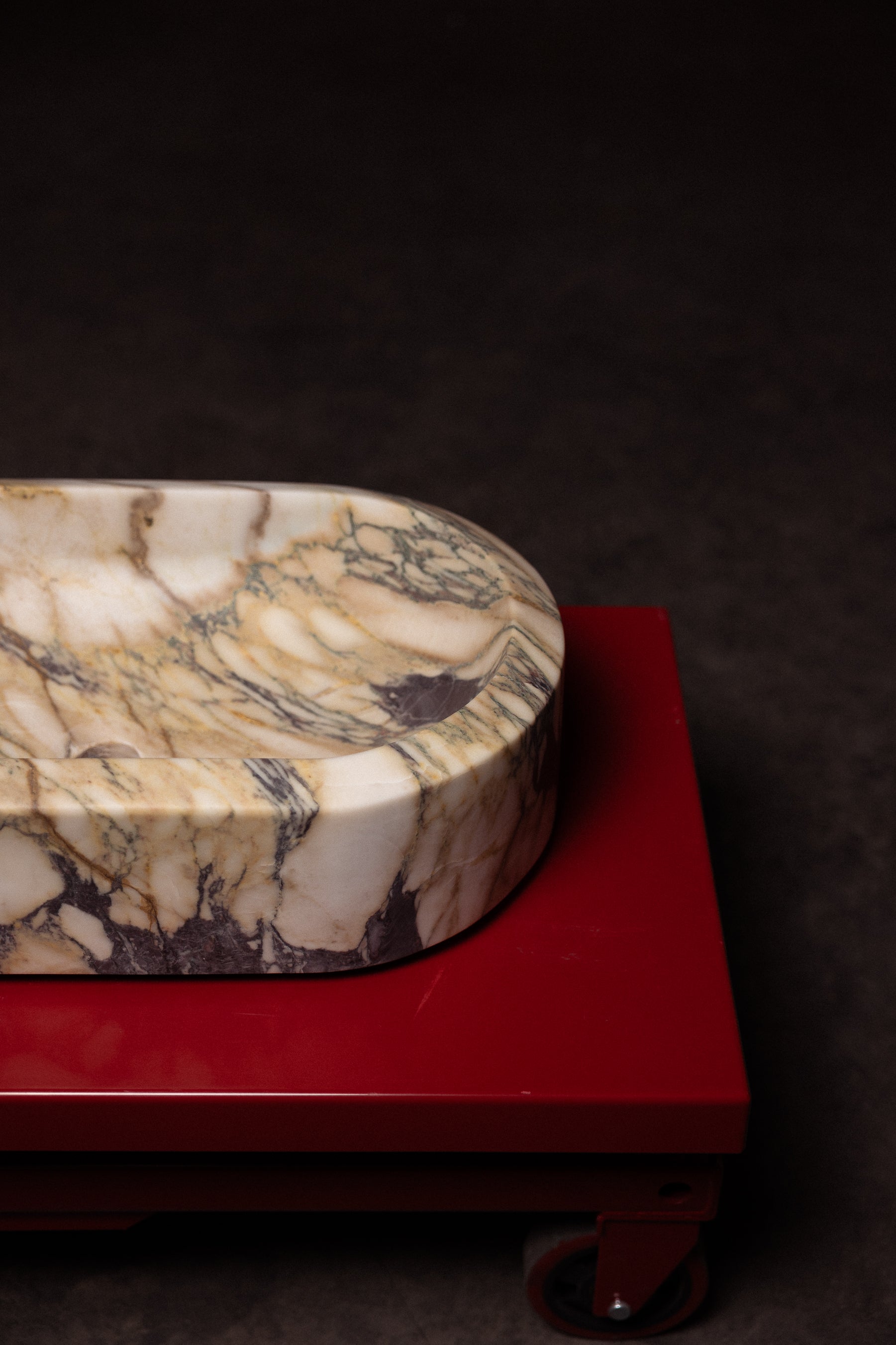Calacatta Viola marble Vessel sink 