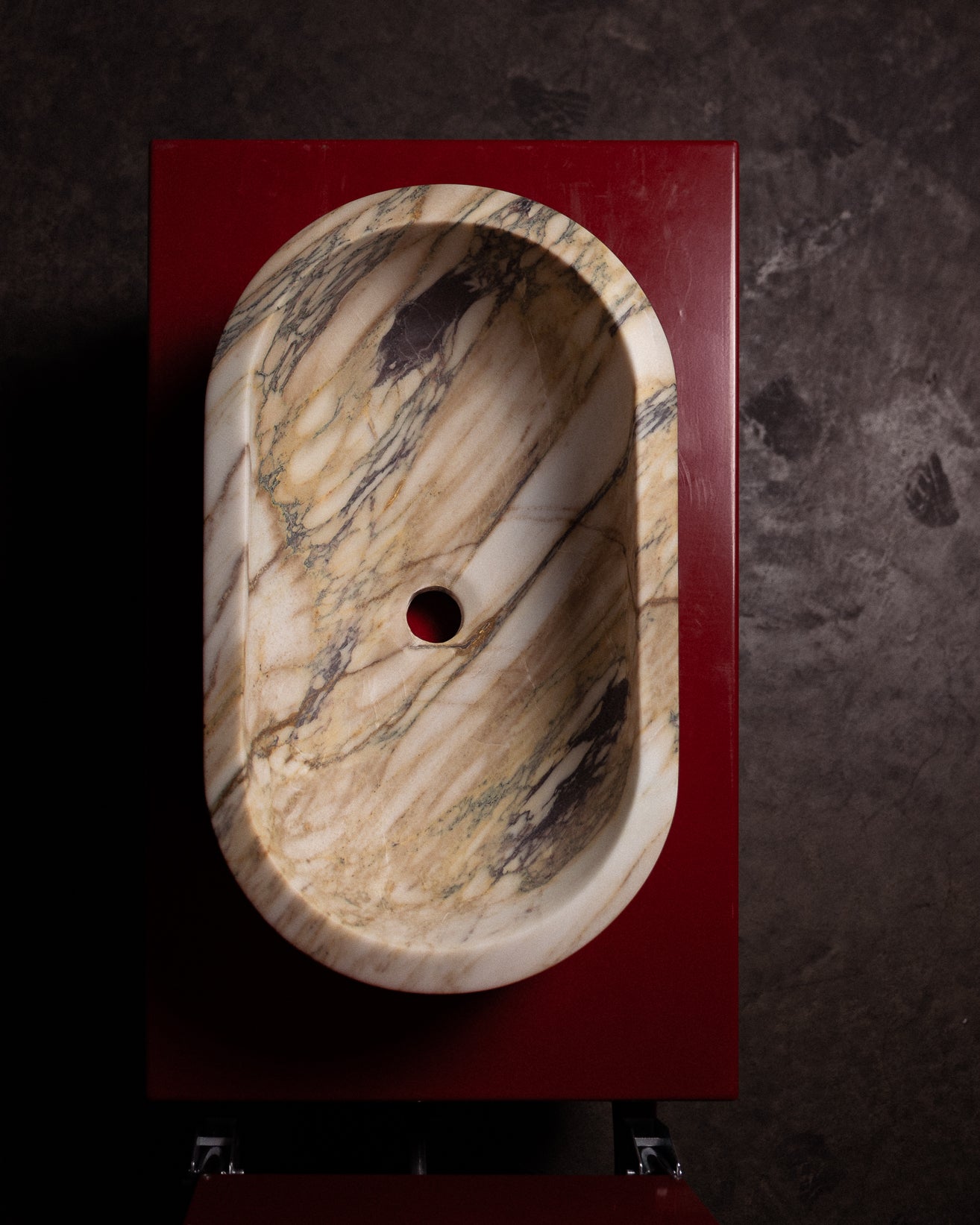 Calacatta Viola marble Vessel sink 