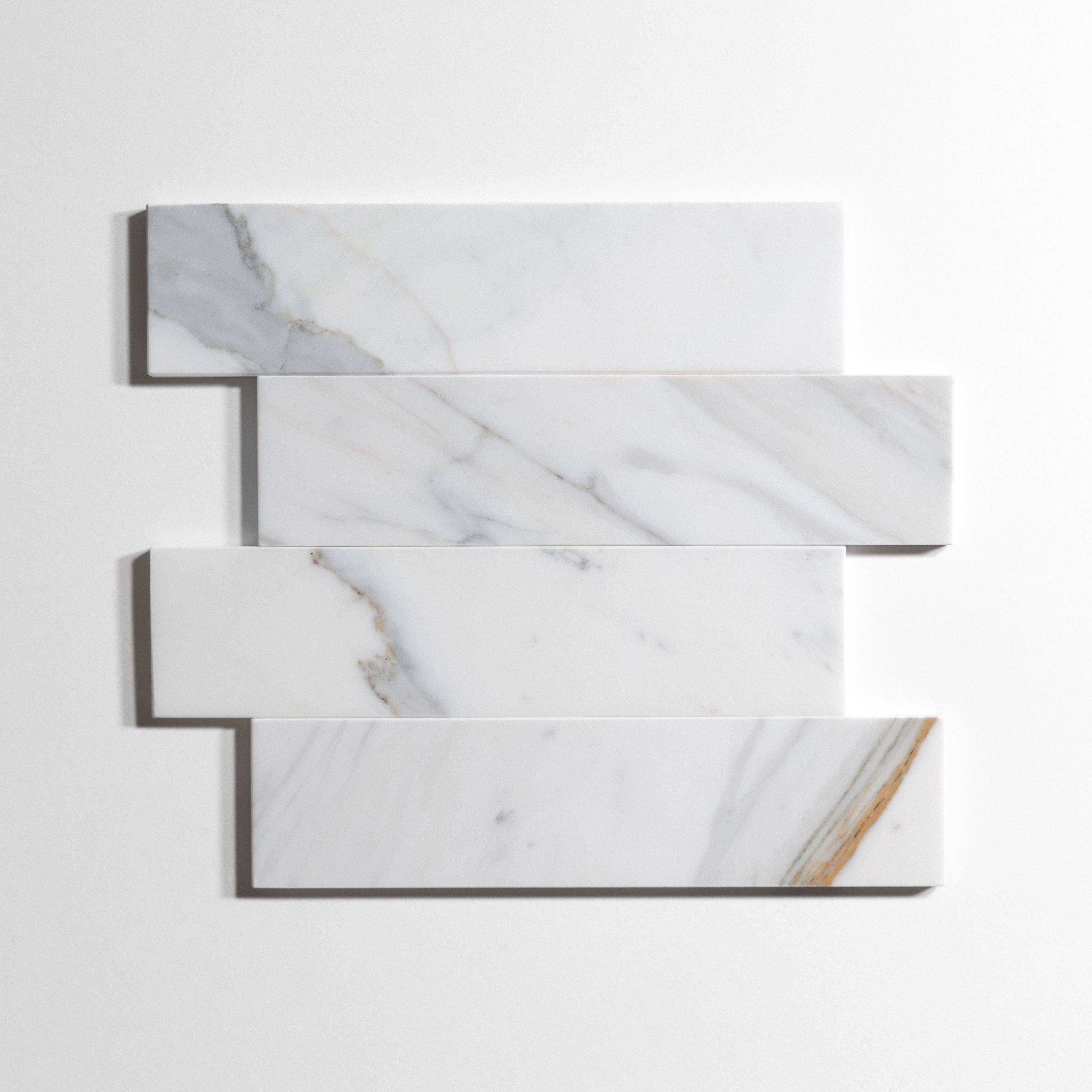 Calacatta 3" x 12" - Castelli Marble