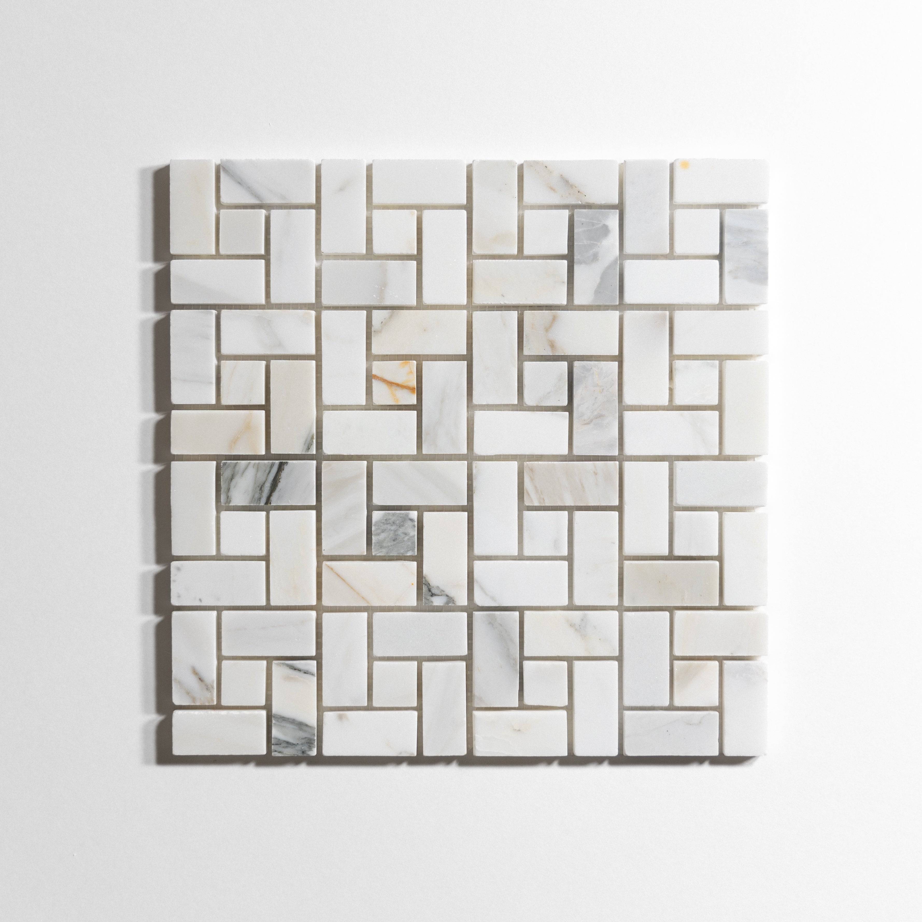 Calacatta Dada Mosaic - Castelli Marble