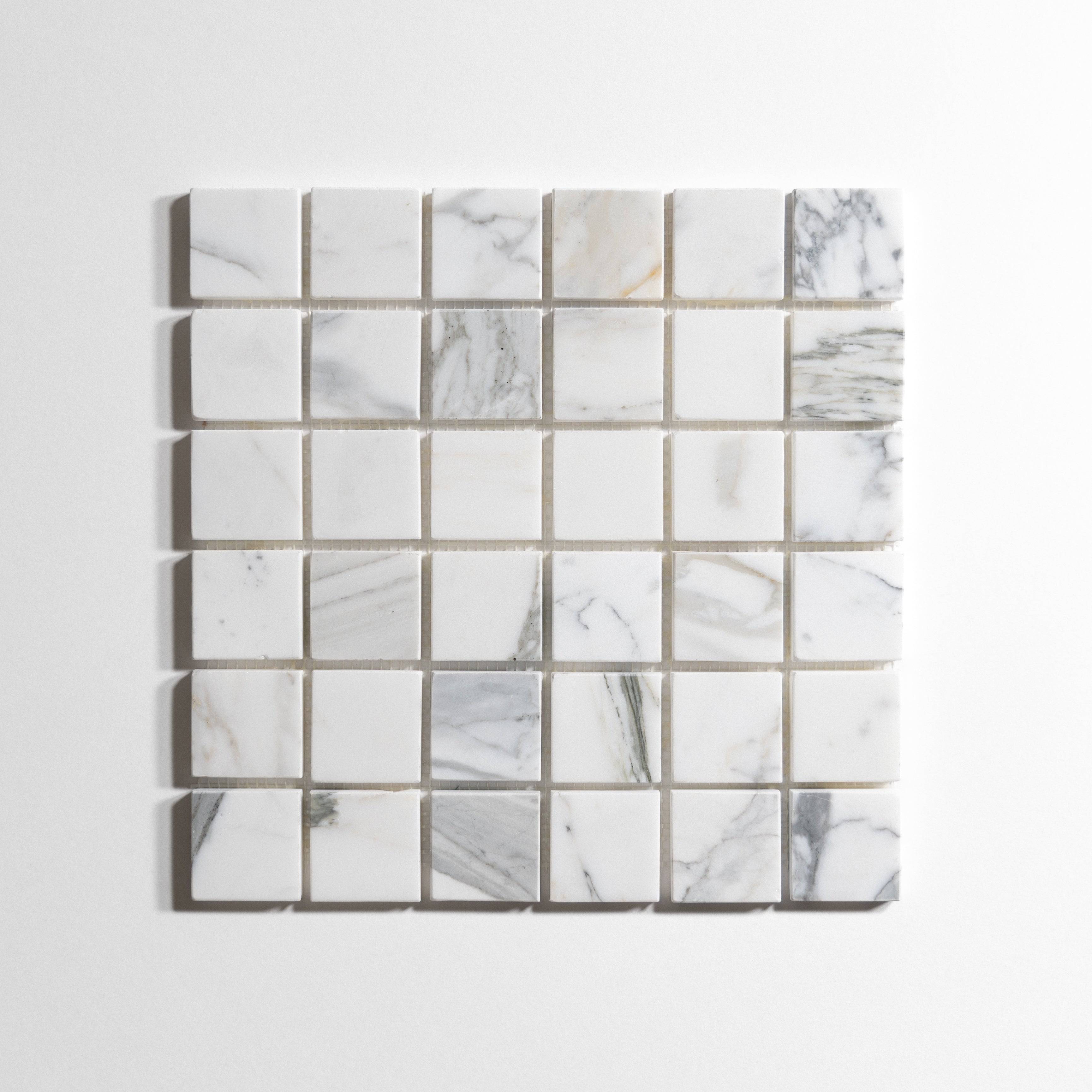 Calacatta 2" x 2" - Castelli Marble