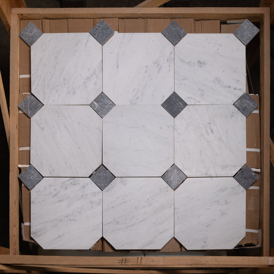 Carrara 12" Octagon