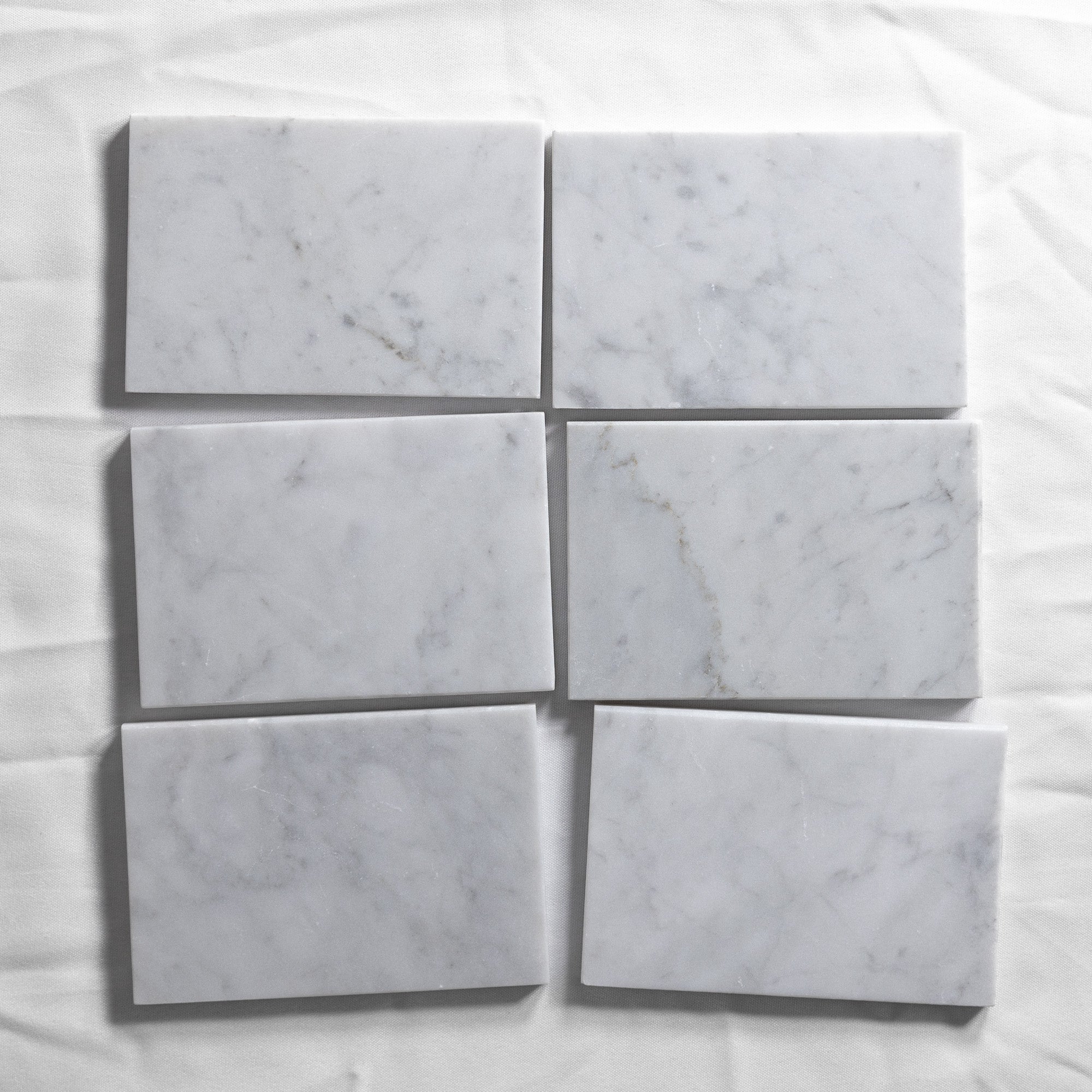 Carrara Honed 4"x6" Honed