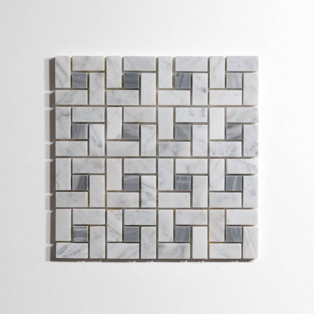 Ven. Carrara / Bardiglio Dada Mosaic 