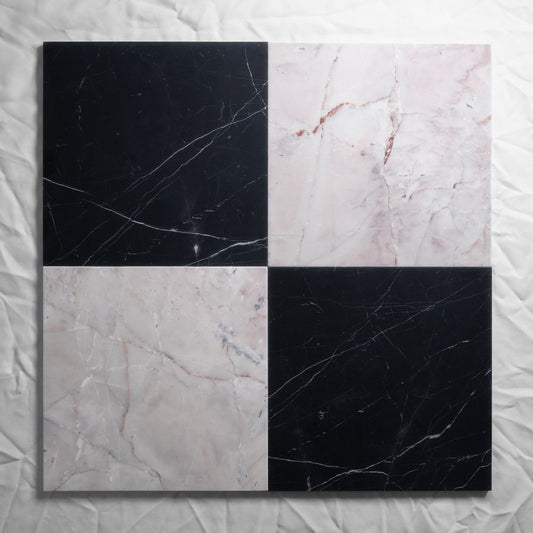 Nero St. Gabriel Checkered Combinations  12"x12"