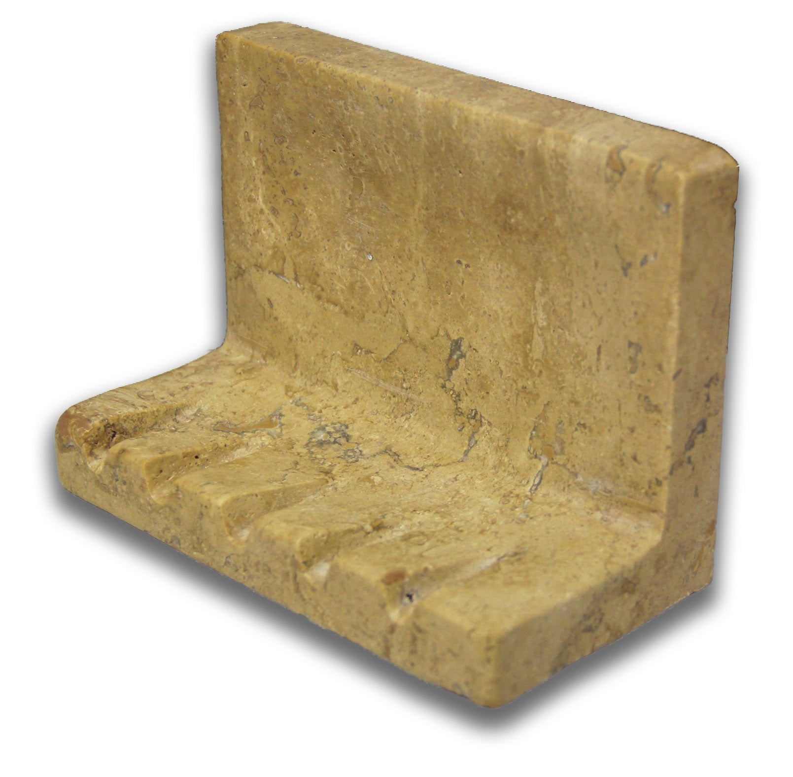 Limestone Chocolat Shower Soap Bar Holder