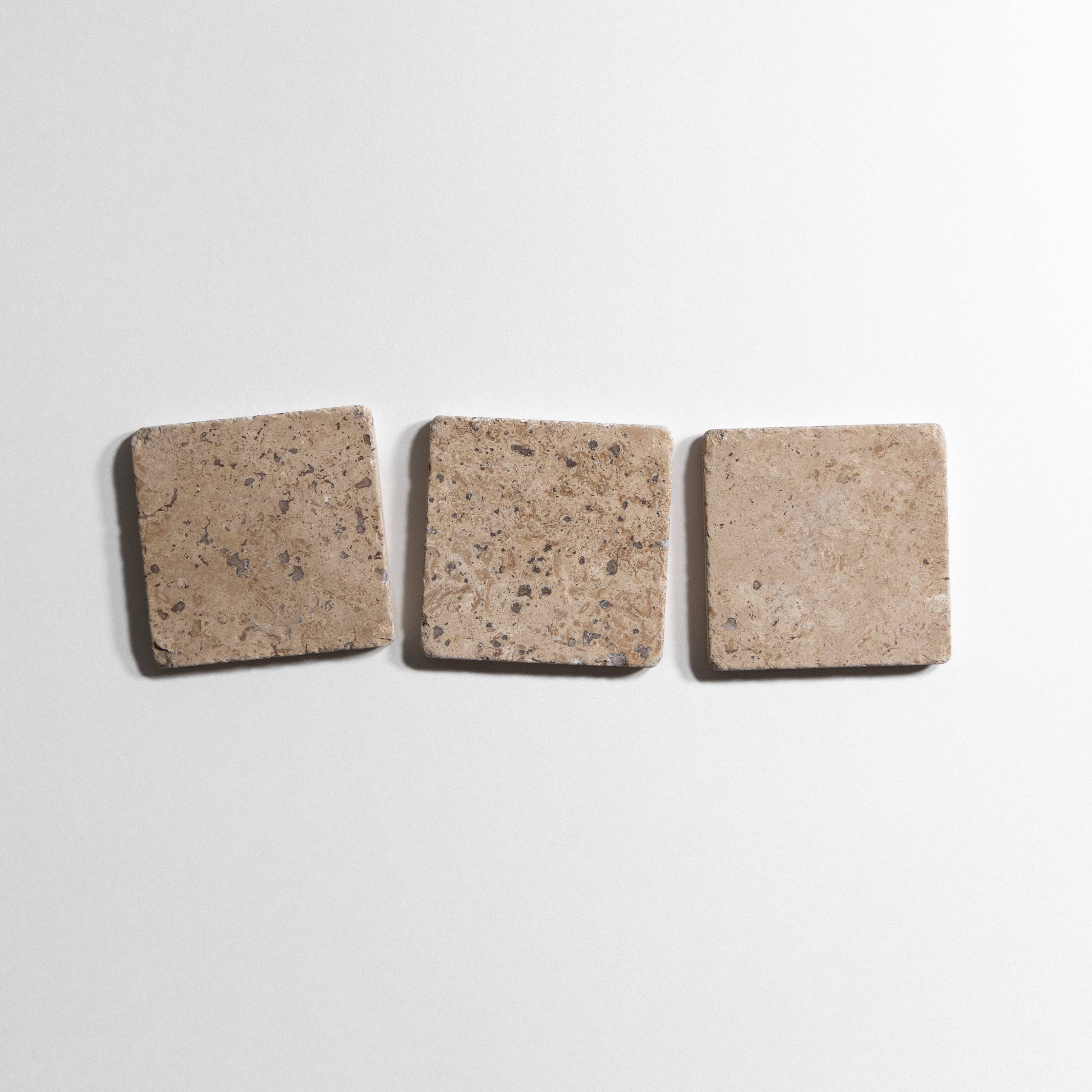 Chocolat 4" x 4" - Castelli Marble