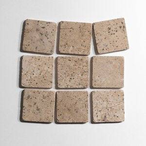 Chocolat 4" x 4" - Castelli Marble