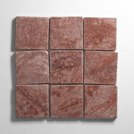 Colonial Red 4"x4"