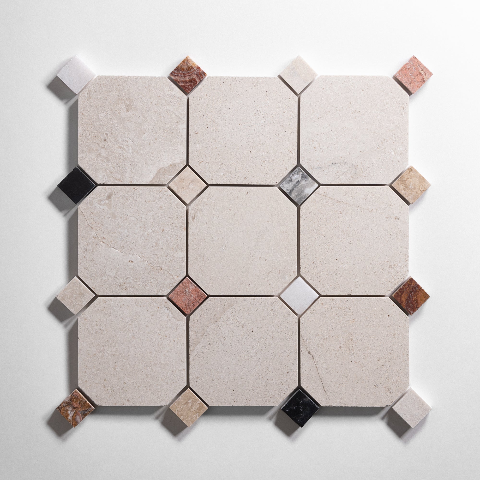 Crema 4" Octagon
