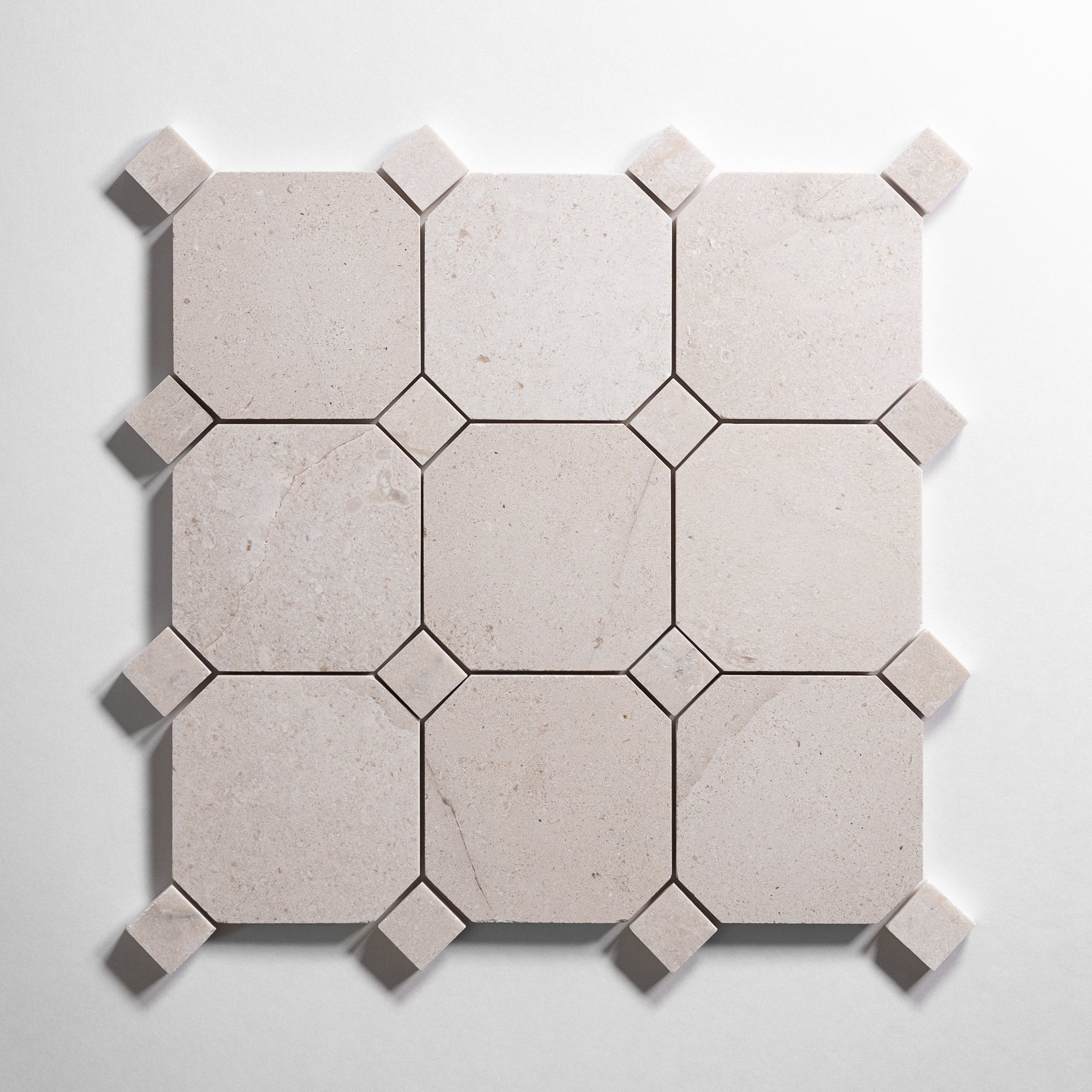 Crema 4" Octagon