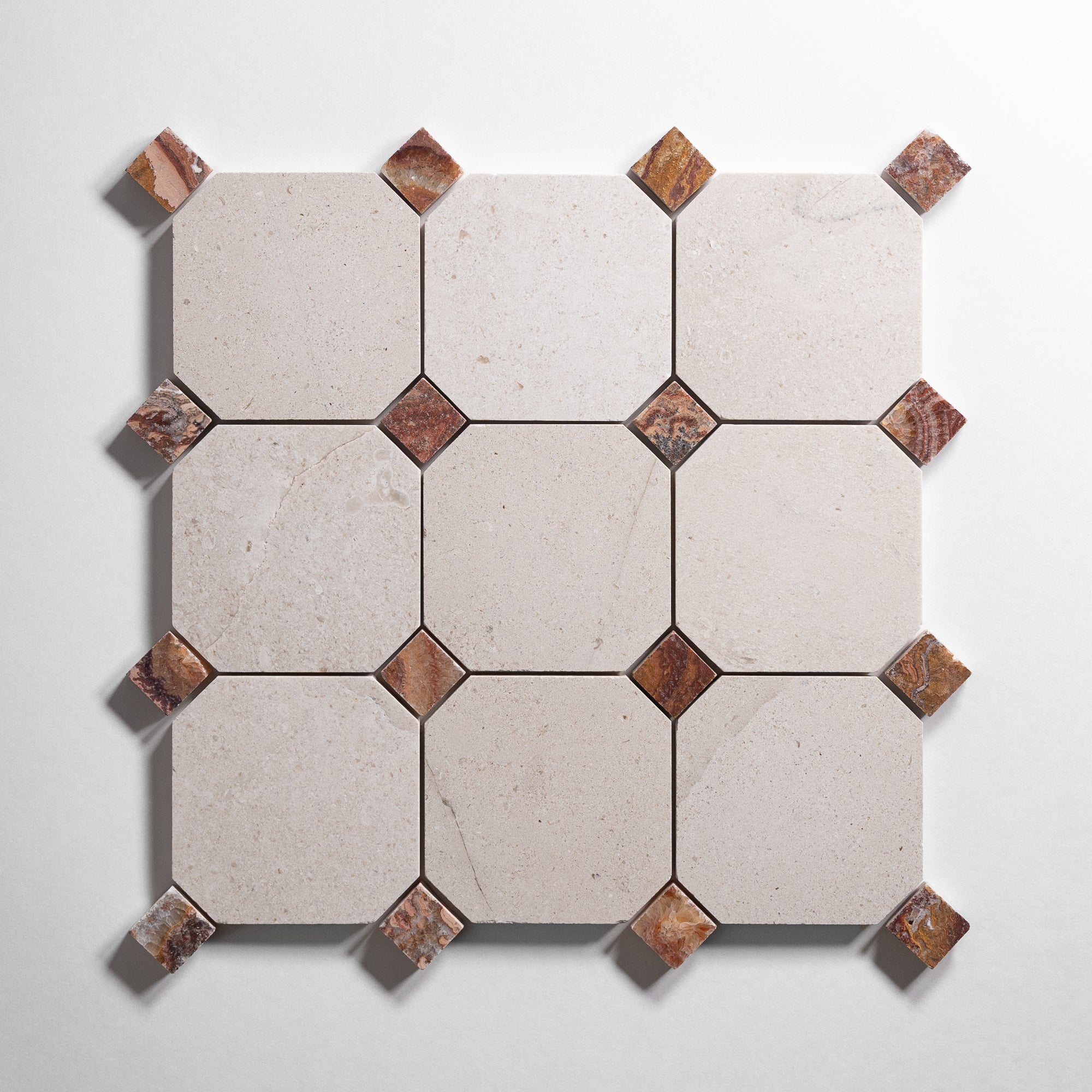 Crema 4" Octagon