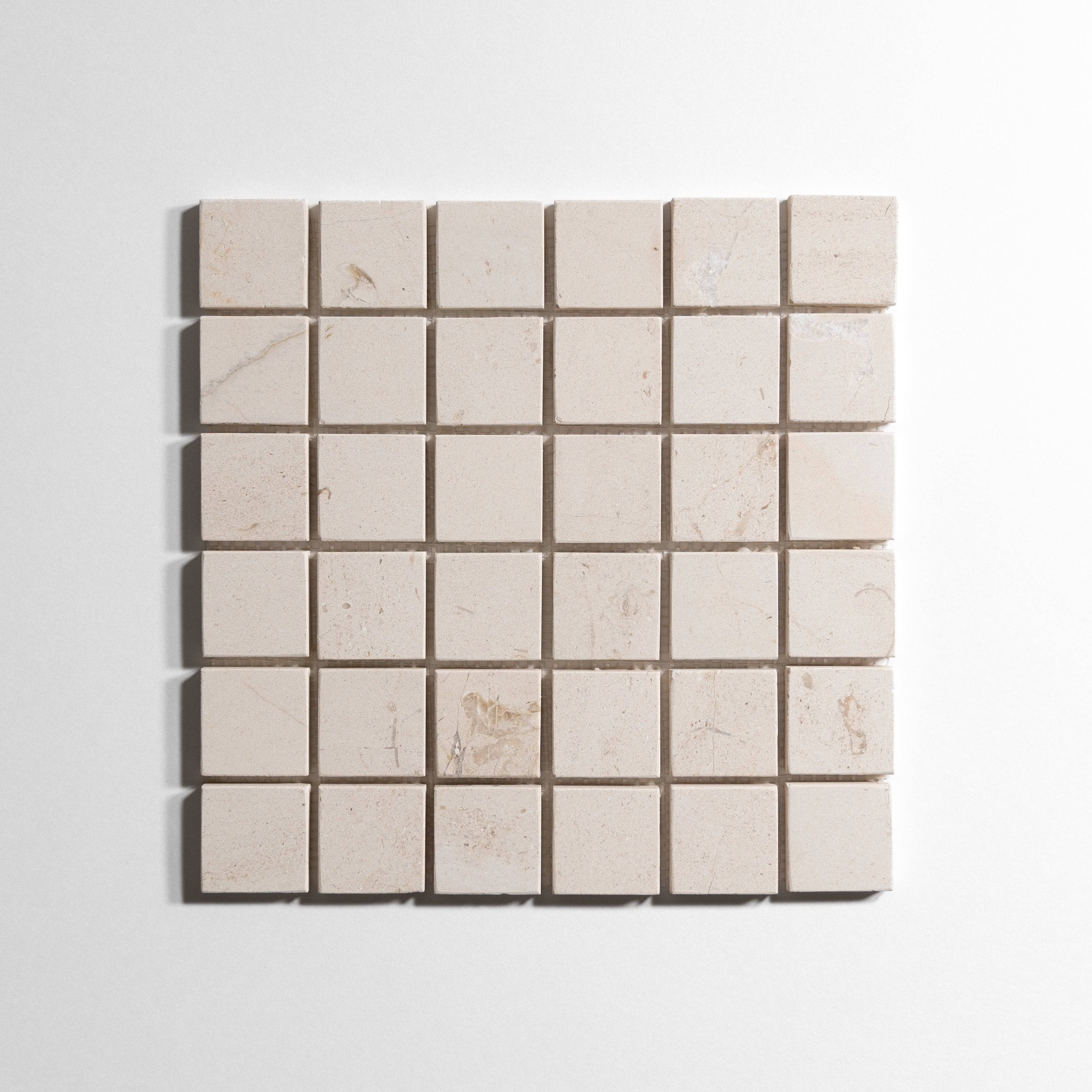 Crema 2" x 2" - Castelli Marble