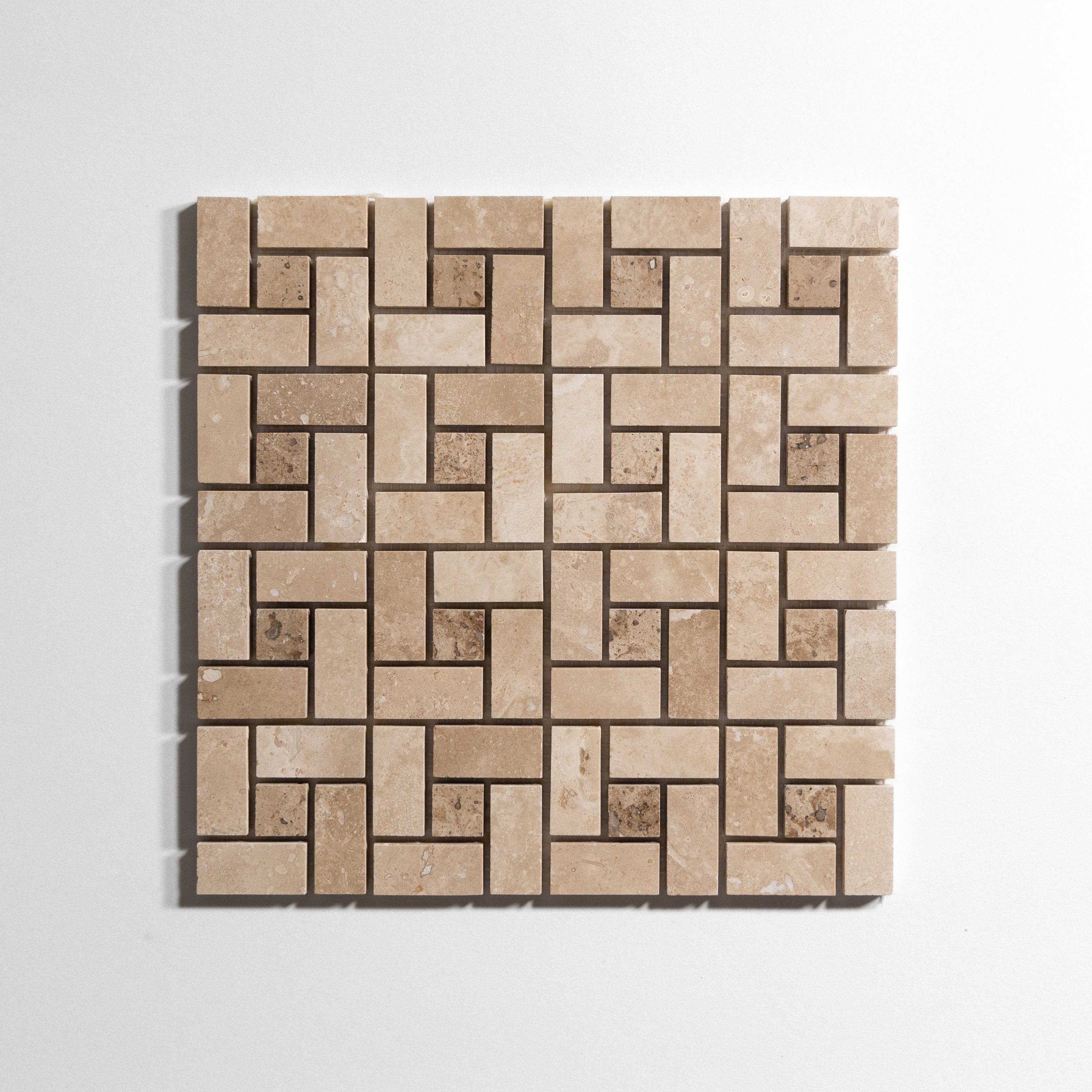 Durango / Chocolat Dada Mosaic - Castelli Marble