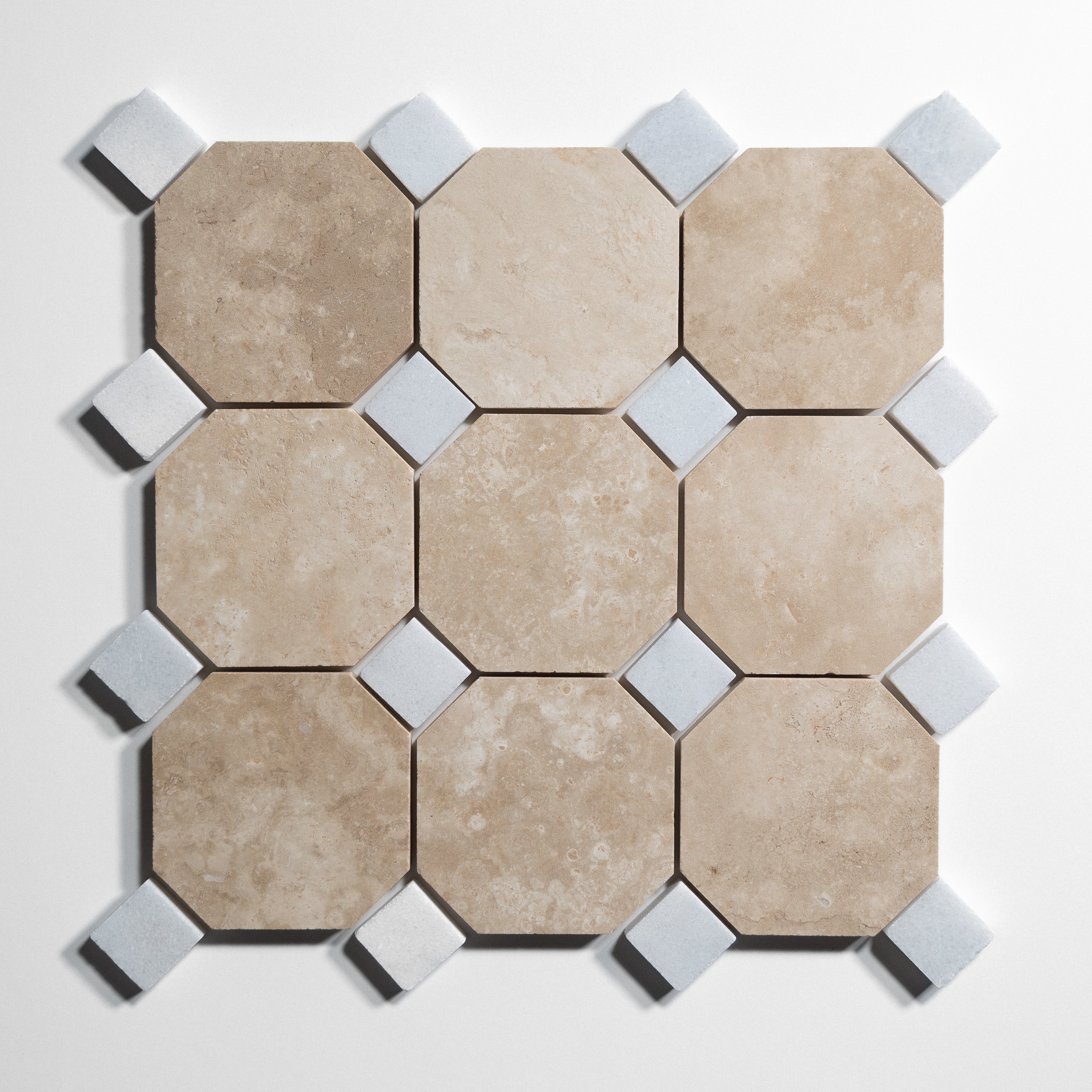 Durango stone octagon tile