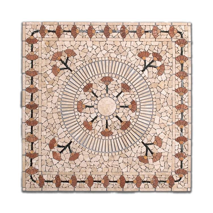 Flower Medallion - Castelli Marble