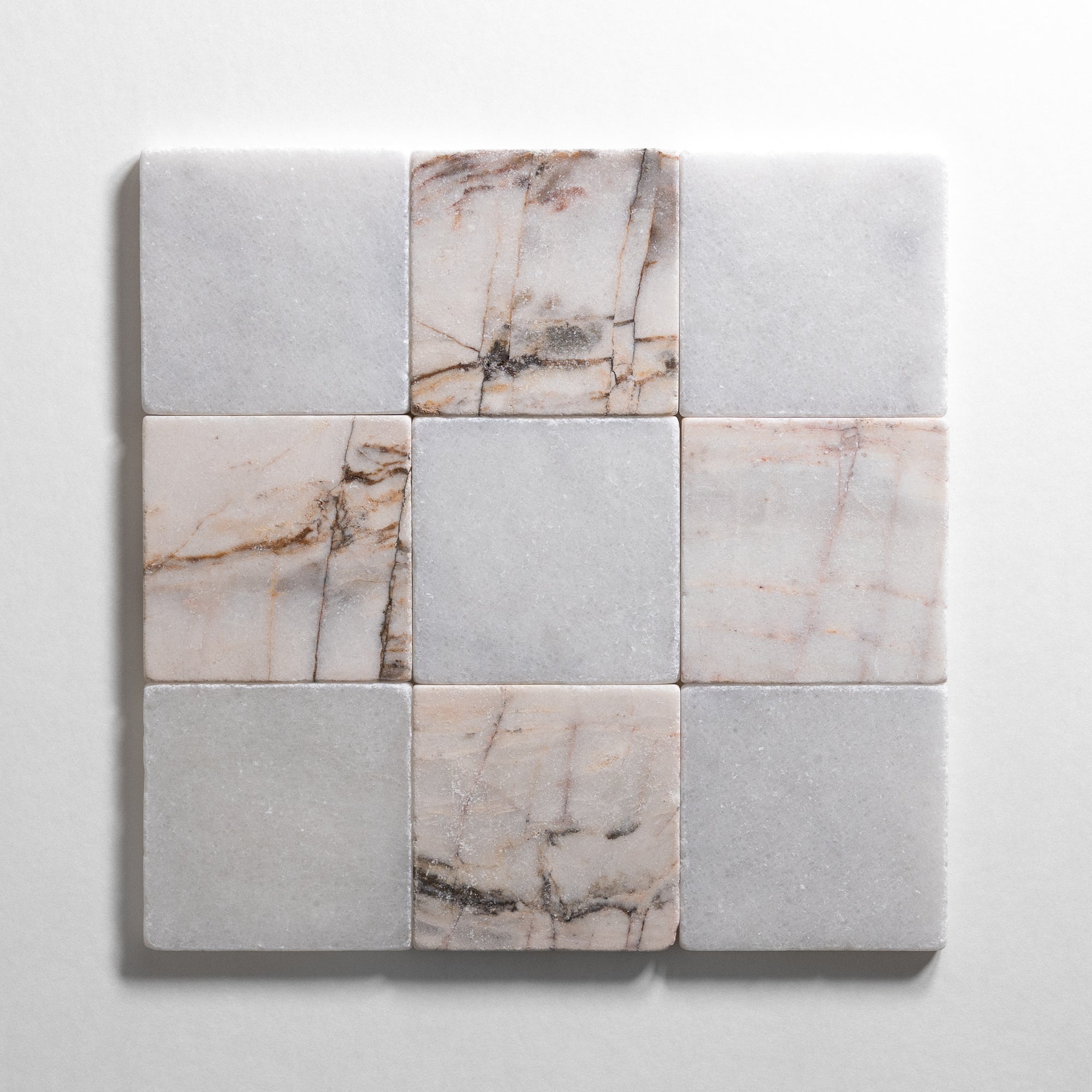 Glacier White Tumbled Combinations