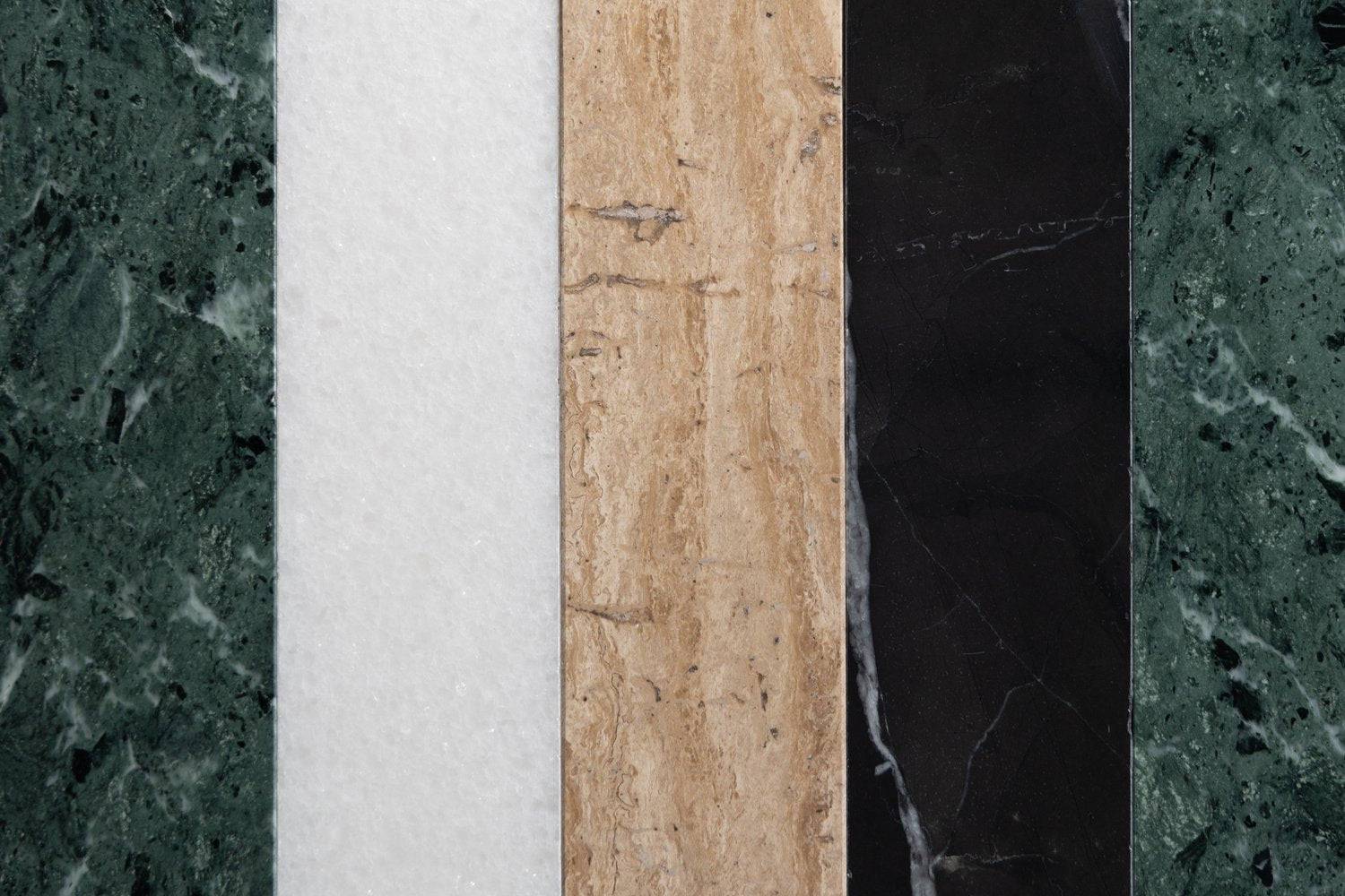 Guatemala Green 3" x 12" - Castelli Marble