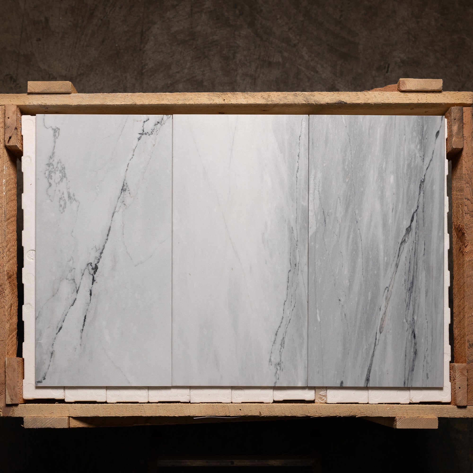 Lincoln Silver Brushed 12"x24" (V470)