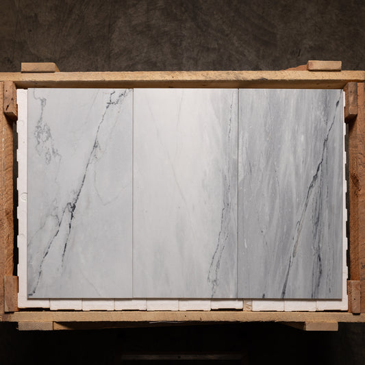 Lincoln Silver Brushed 12"x24" (V470)