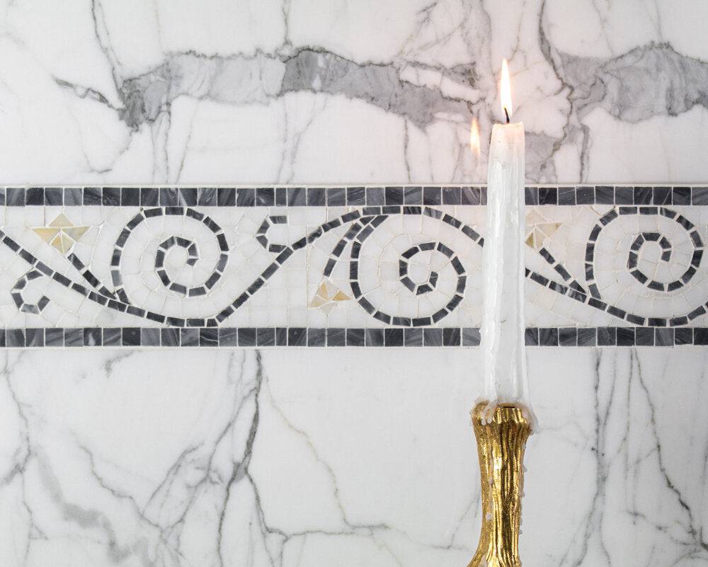 Lotus Border - Castelli Marble