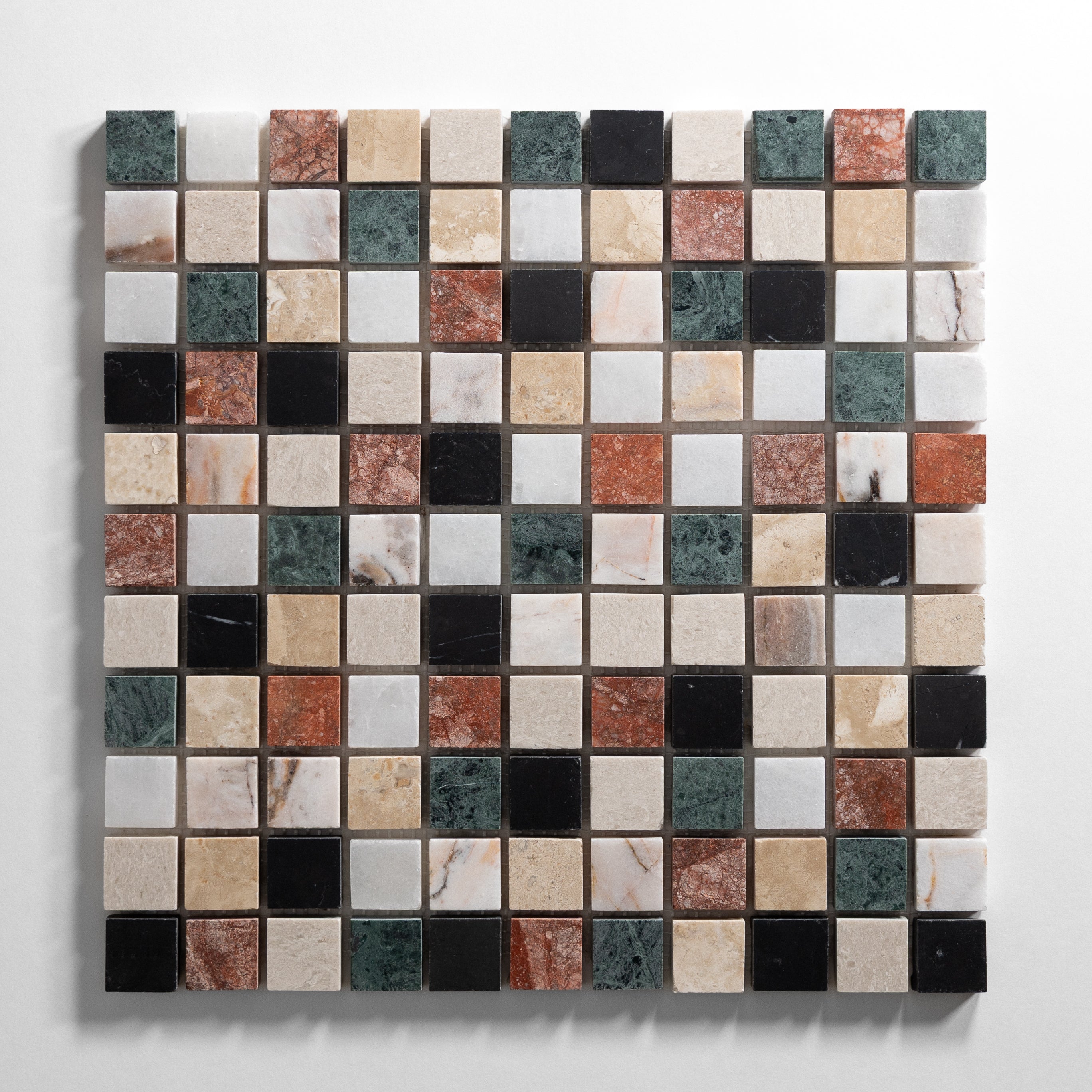 Multi Colored 1" Mosaic
