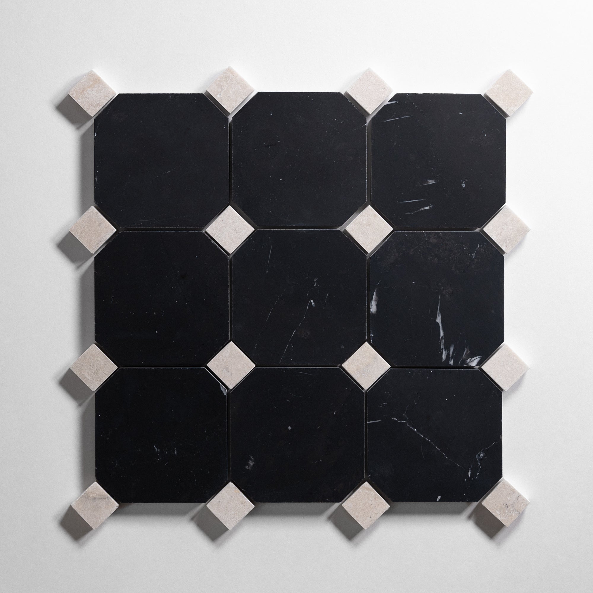 ド*ん様 ムニキスゼロ Red Onyx Tiles | Nero St. Gabriel 4 Octagon Tiles - USA | Castelli