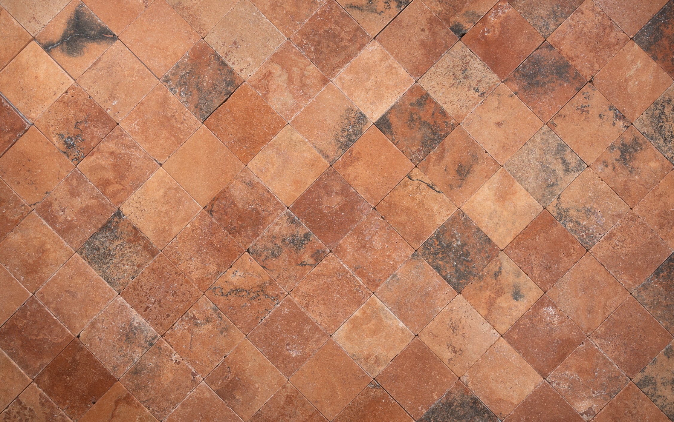 Red Limestone 4"x4" Tumbled