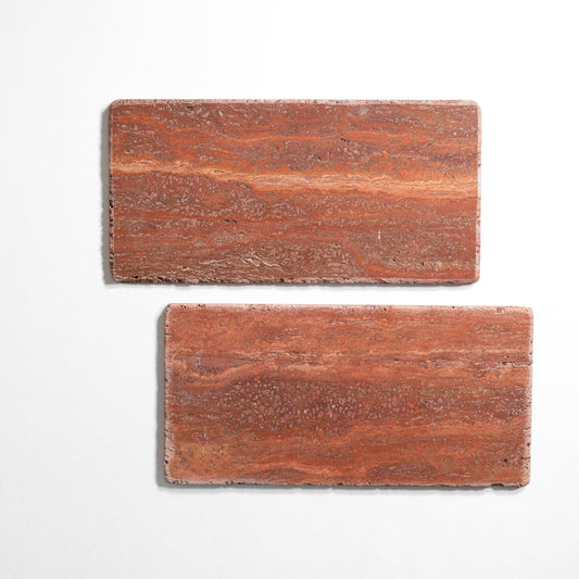 Red Limestone 6"x12" Tumbled