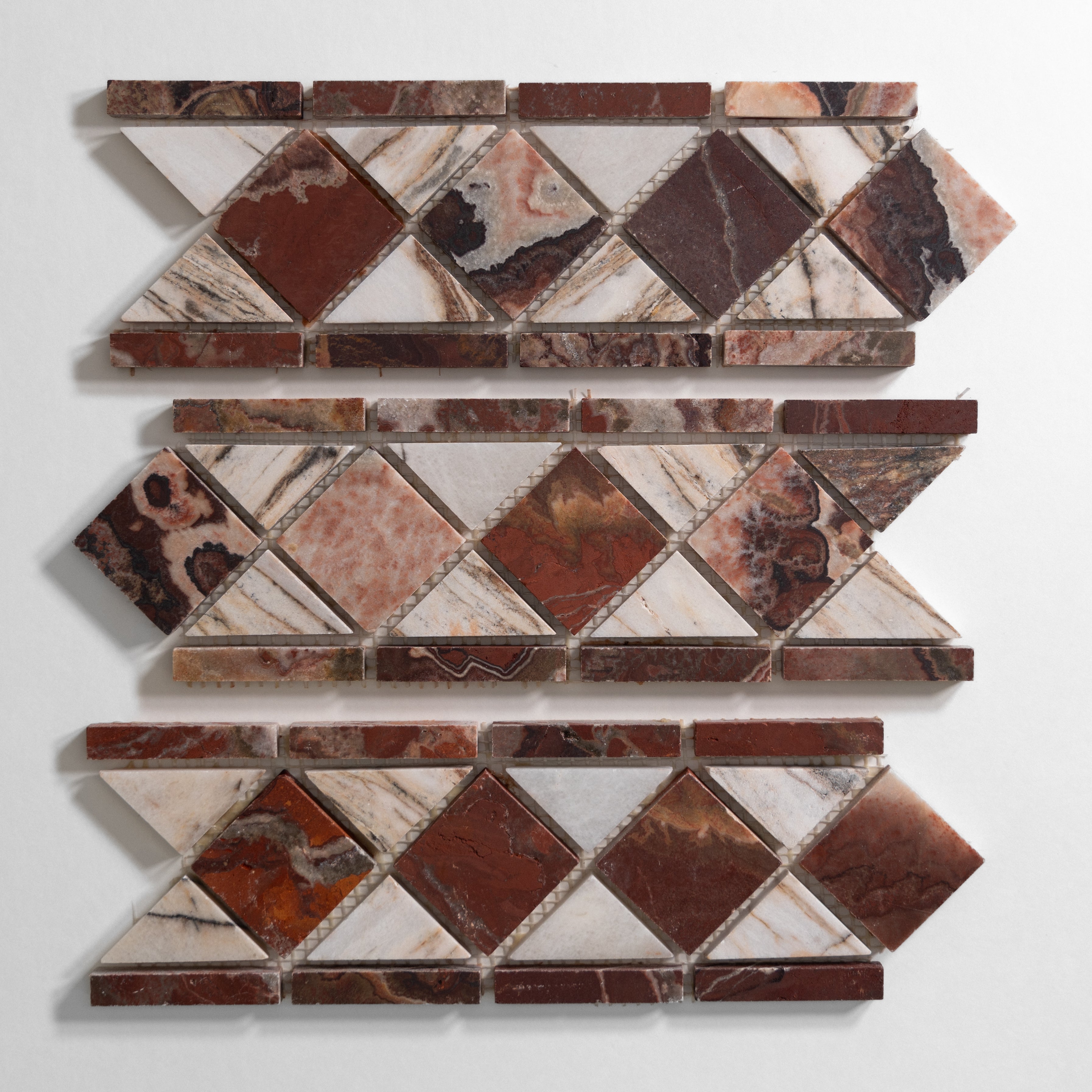 Rosewood Tile & Red Onyx Tile