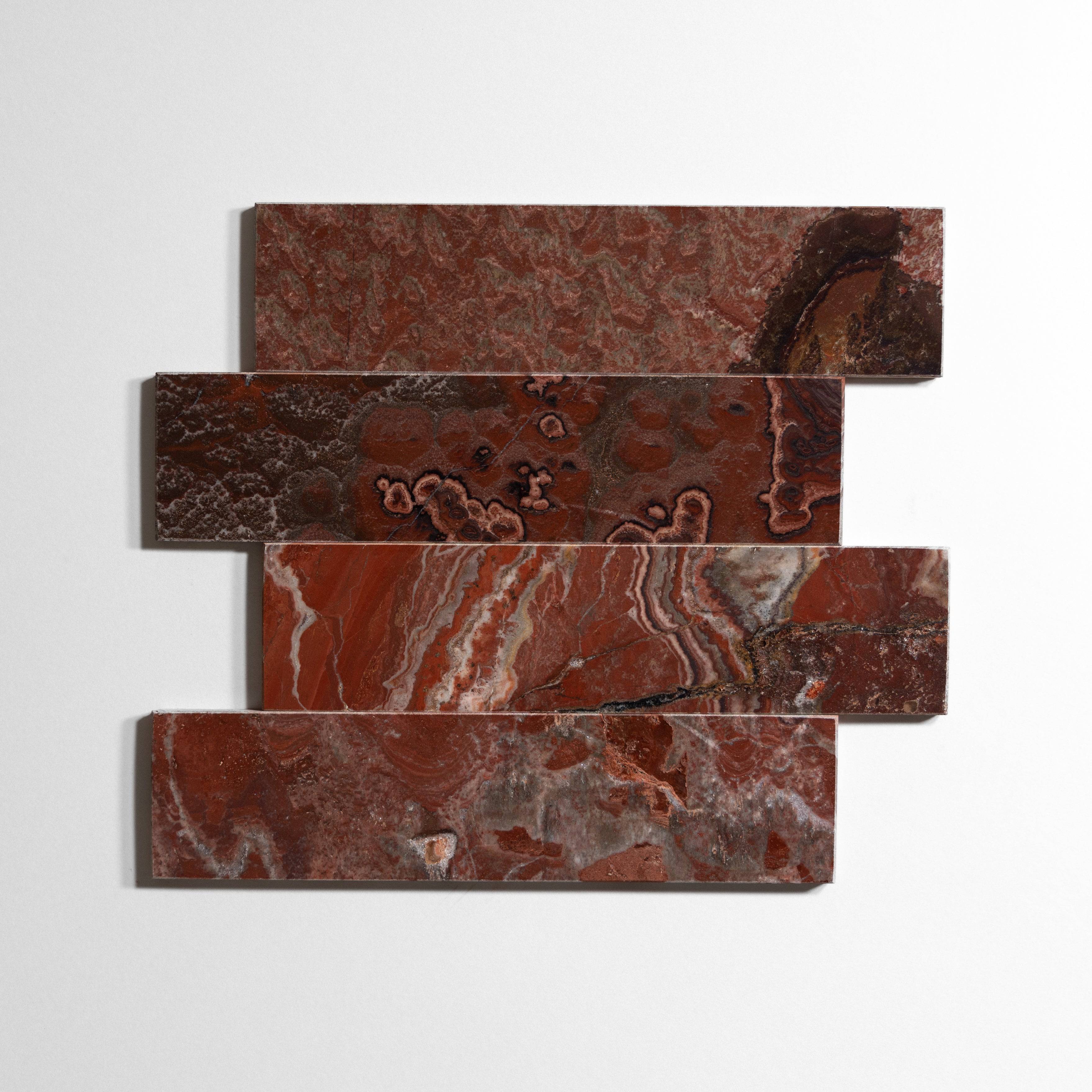 Red Onyx 3" x 12" - Castelli Marble