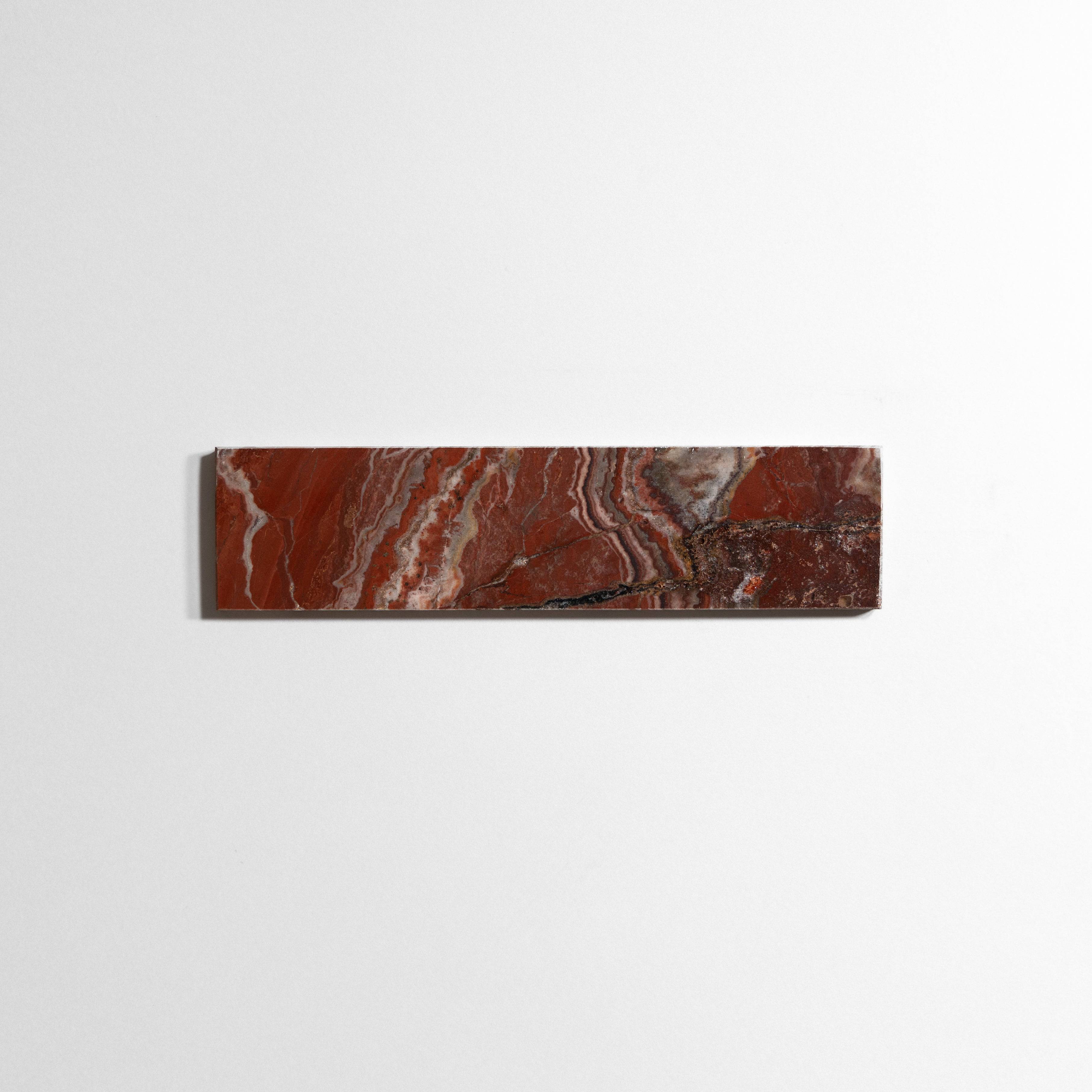 Red Onyx 3" x 12" - Castelli Marble