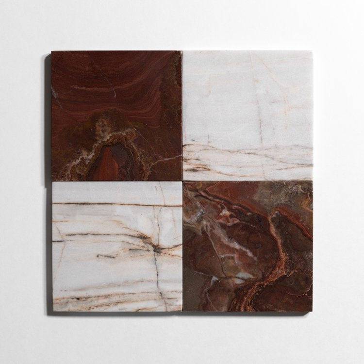 Red Onyx Combinations Marble