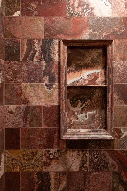 Red Onyx  Opus - Castelli Marble