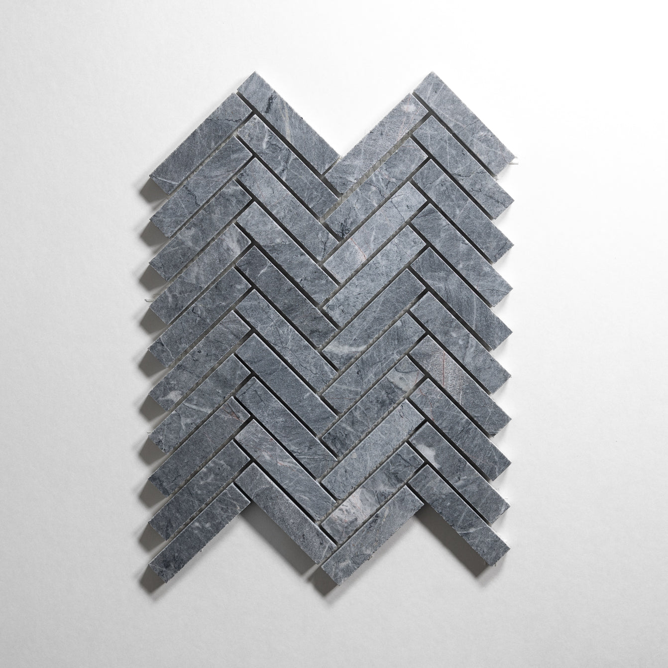 Riviera Gray Herringbone | The Mosaic Tile Shop - Castelli Marble Inc
