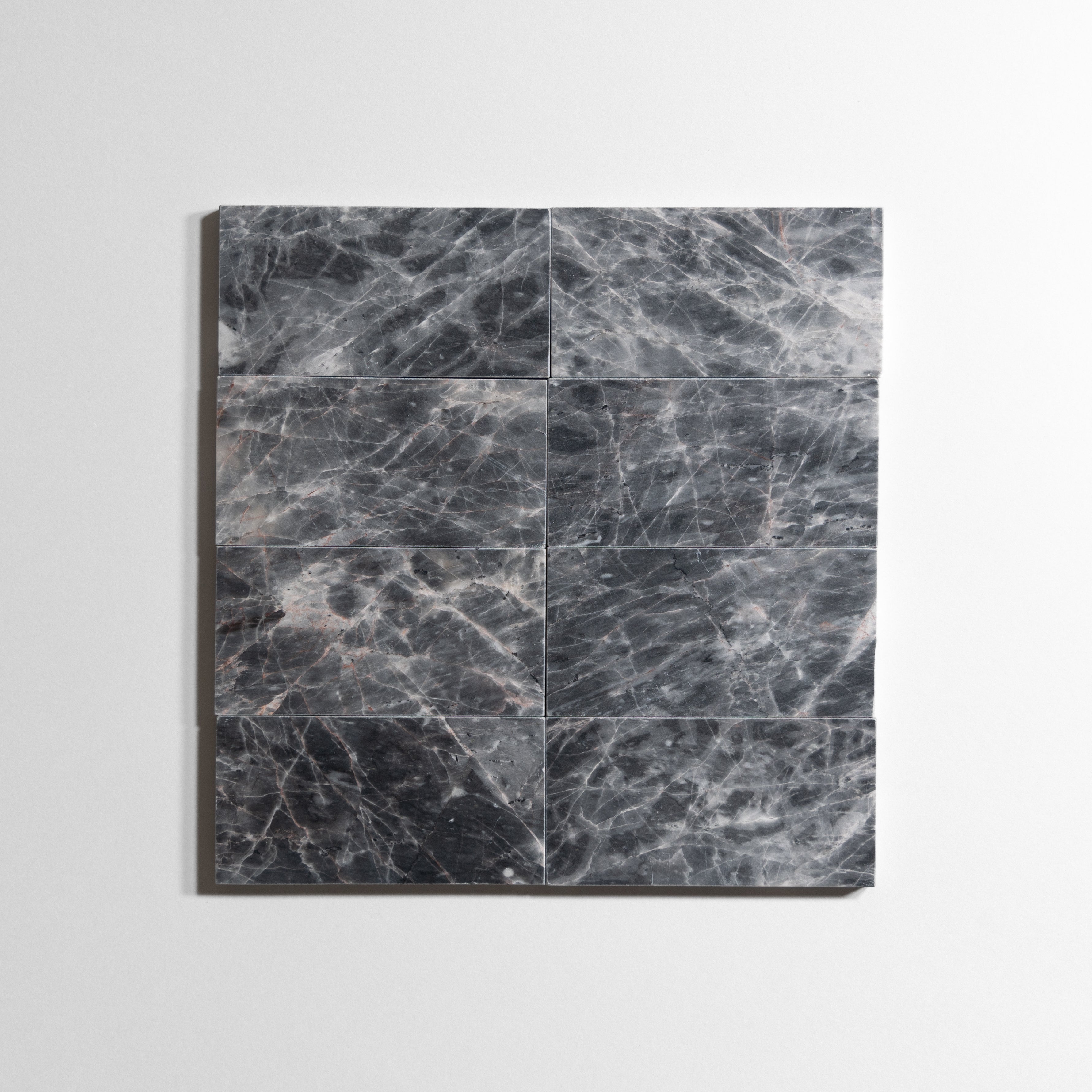 Riviera Gray V1 3"x6" - Castelli Marble