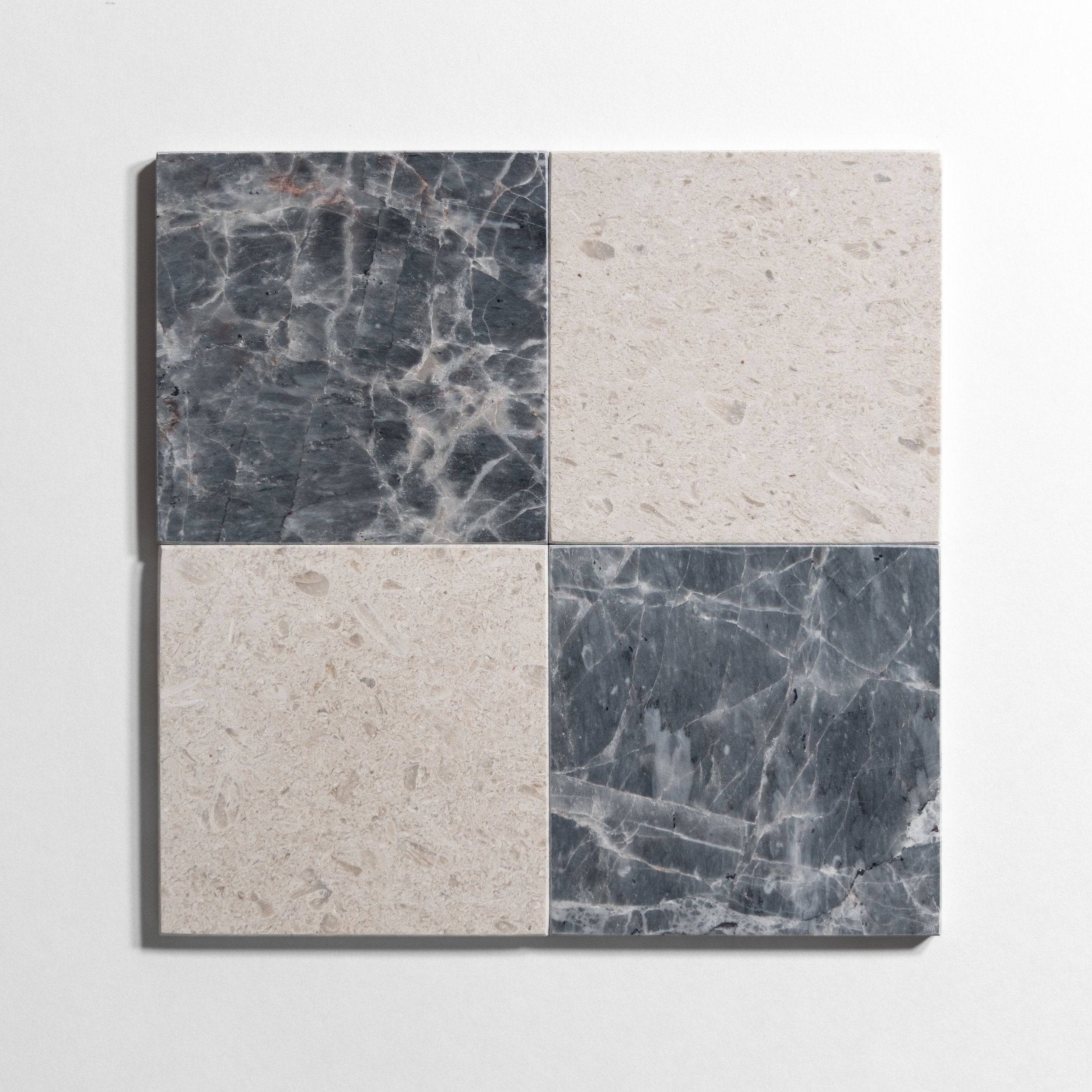 Sierra Limestone 6" x 6" - Castelli Marble