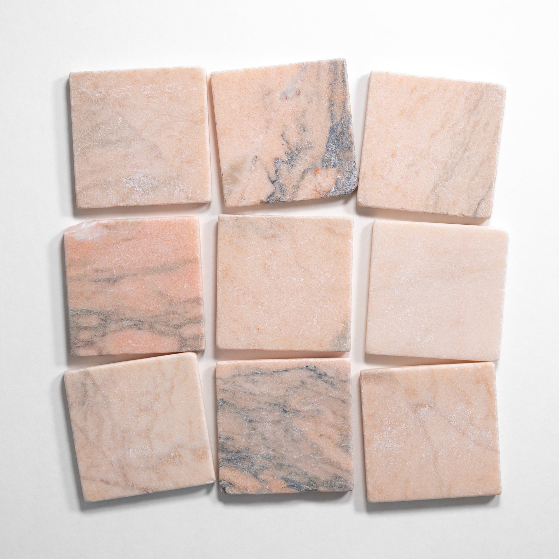 Rosso Portugalo 4"x4" Tumbled - Castelli Marble