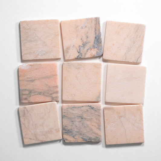 Rosso Portugalo 4"x4" Tumbled