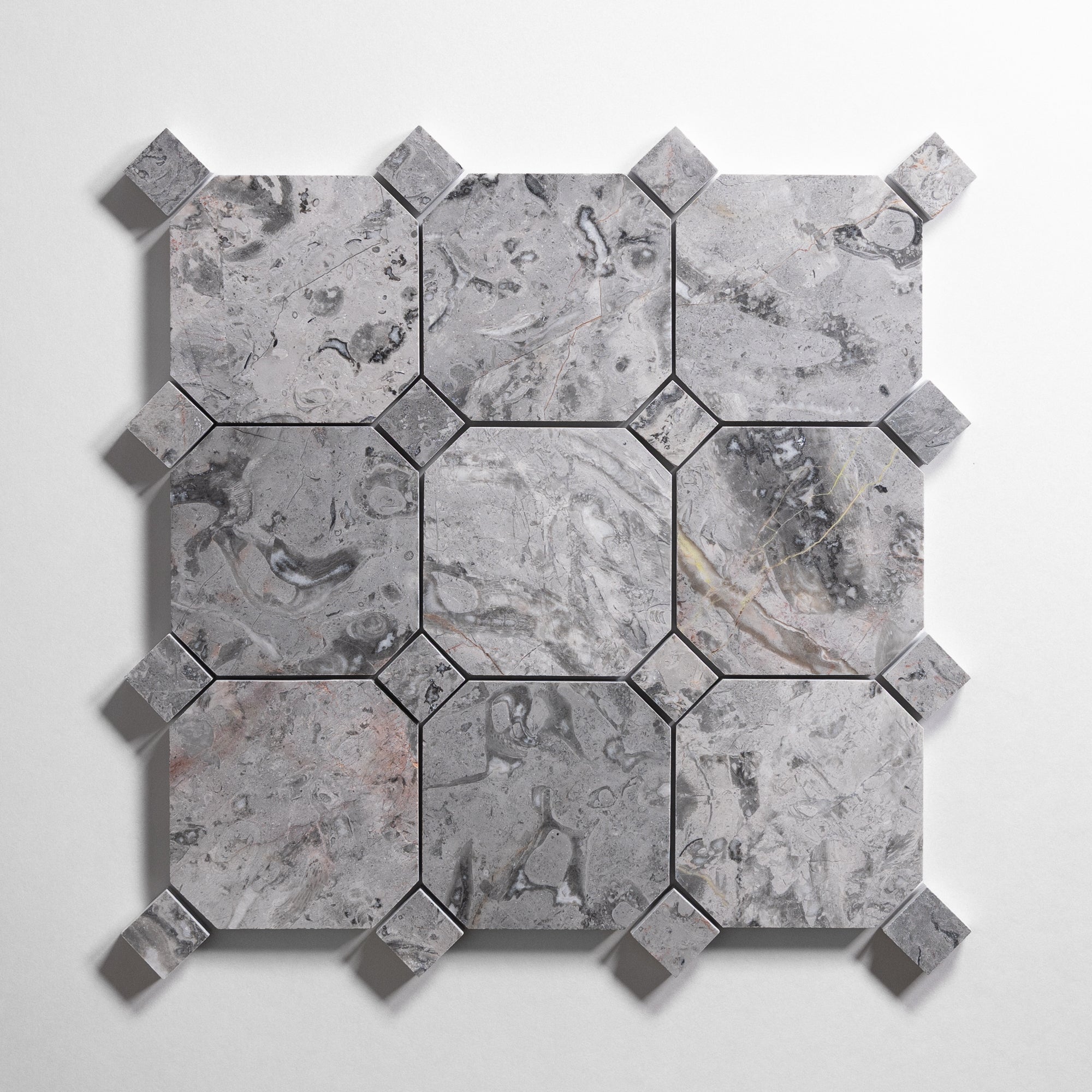 Sage Gray 4" Octagon