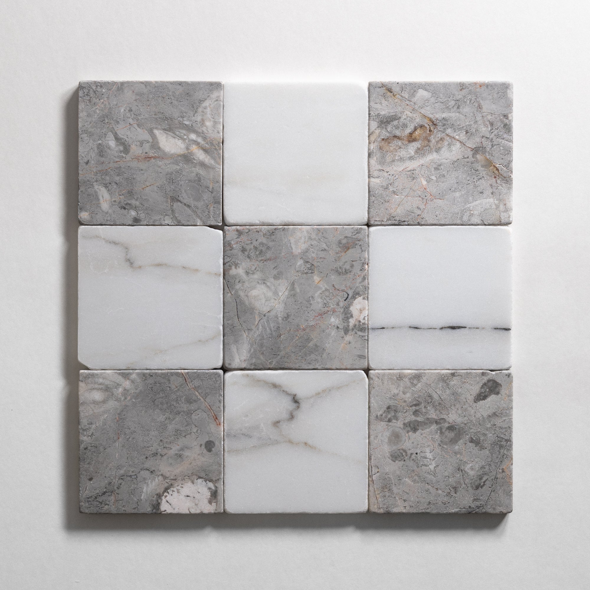Colorado Calacatta Tumbled Combinations