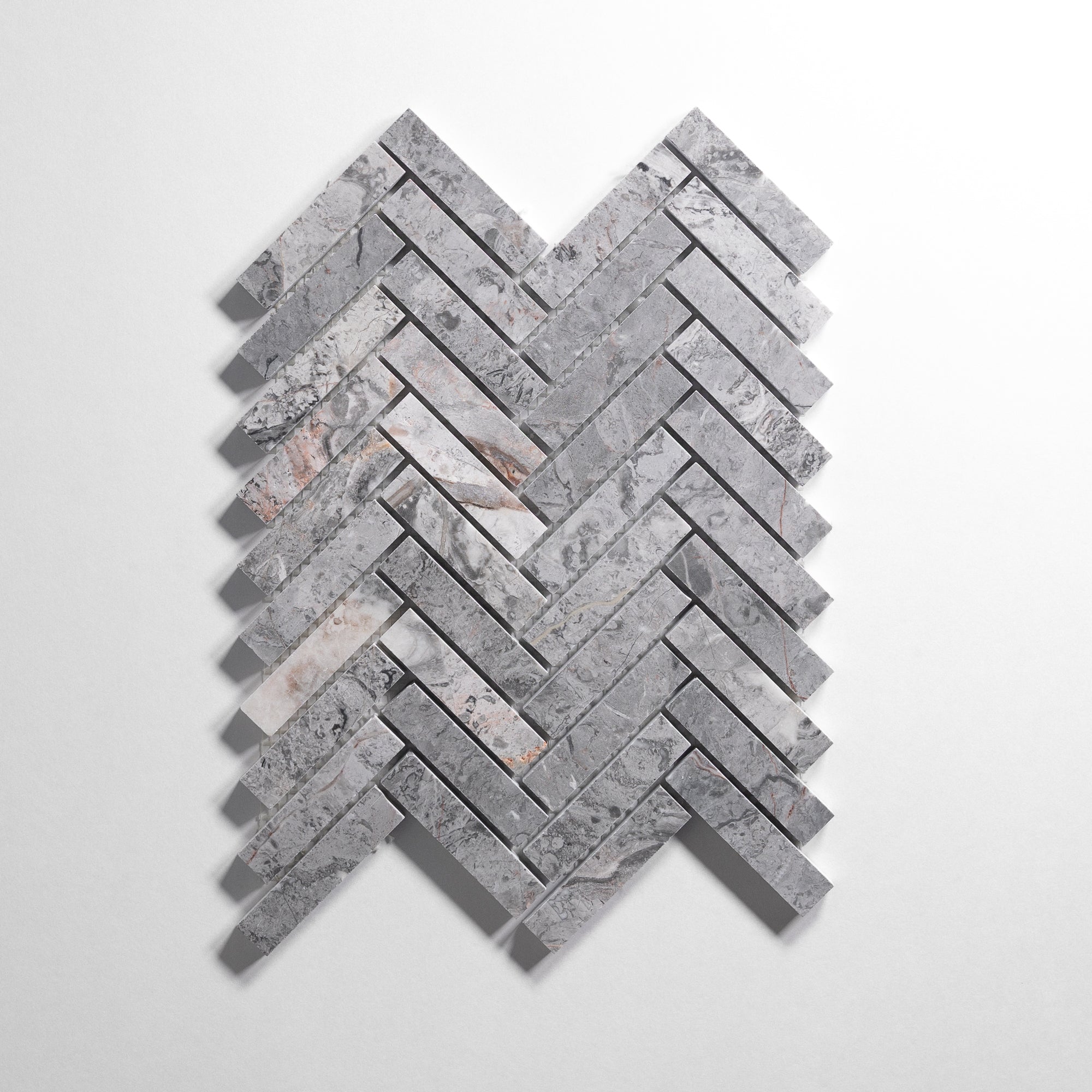 Sage Gray Herringbone