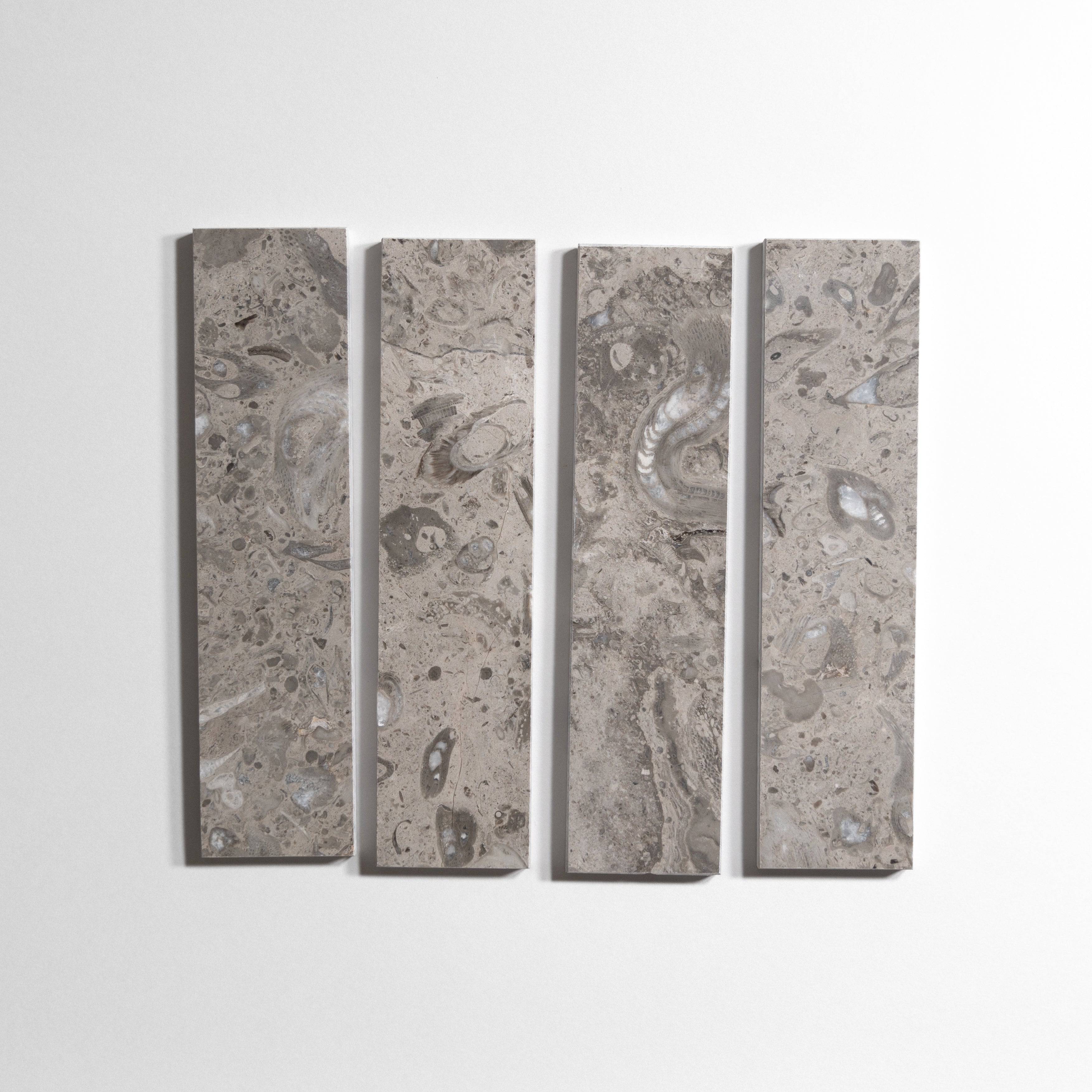 Sage Gray 3" x 12" - Castelli Marble