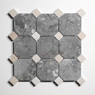 SAMPLE Sage Gray 4" Octagon
