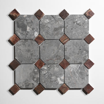 SAMPLE Sage Gray 4" Octagon