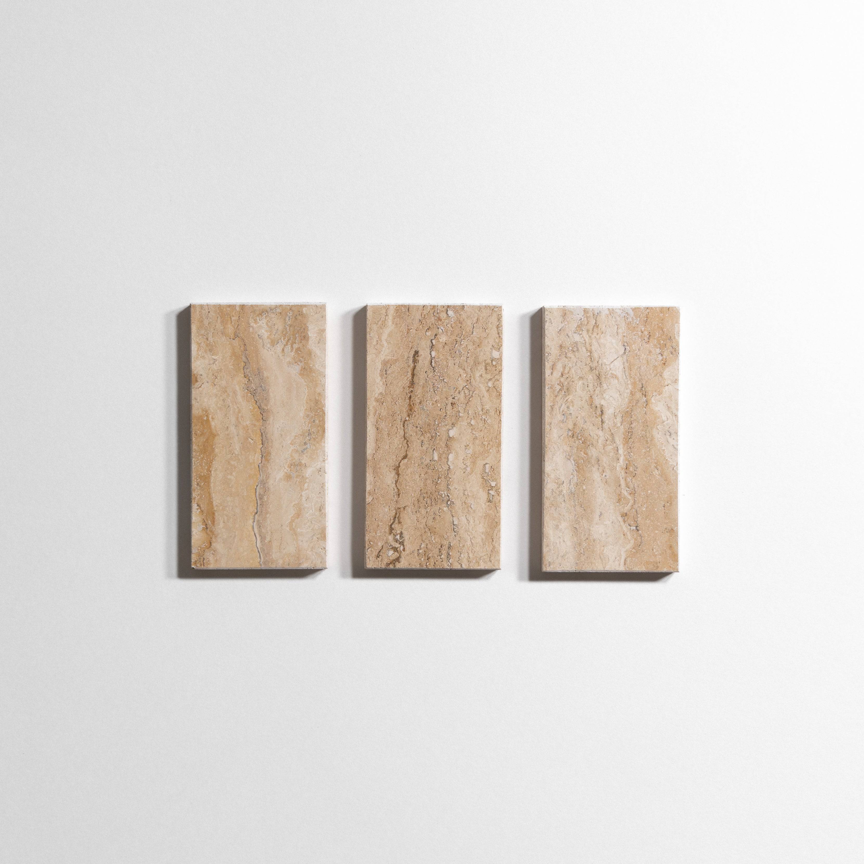 Savana Travertine 3" x 6" - Castelli Marble