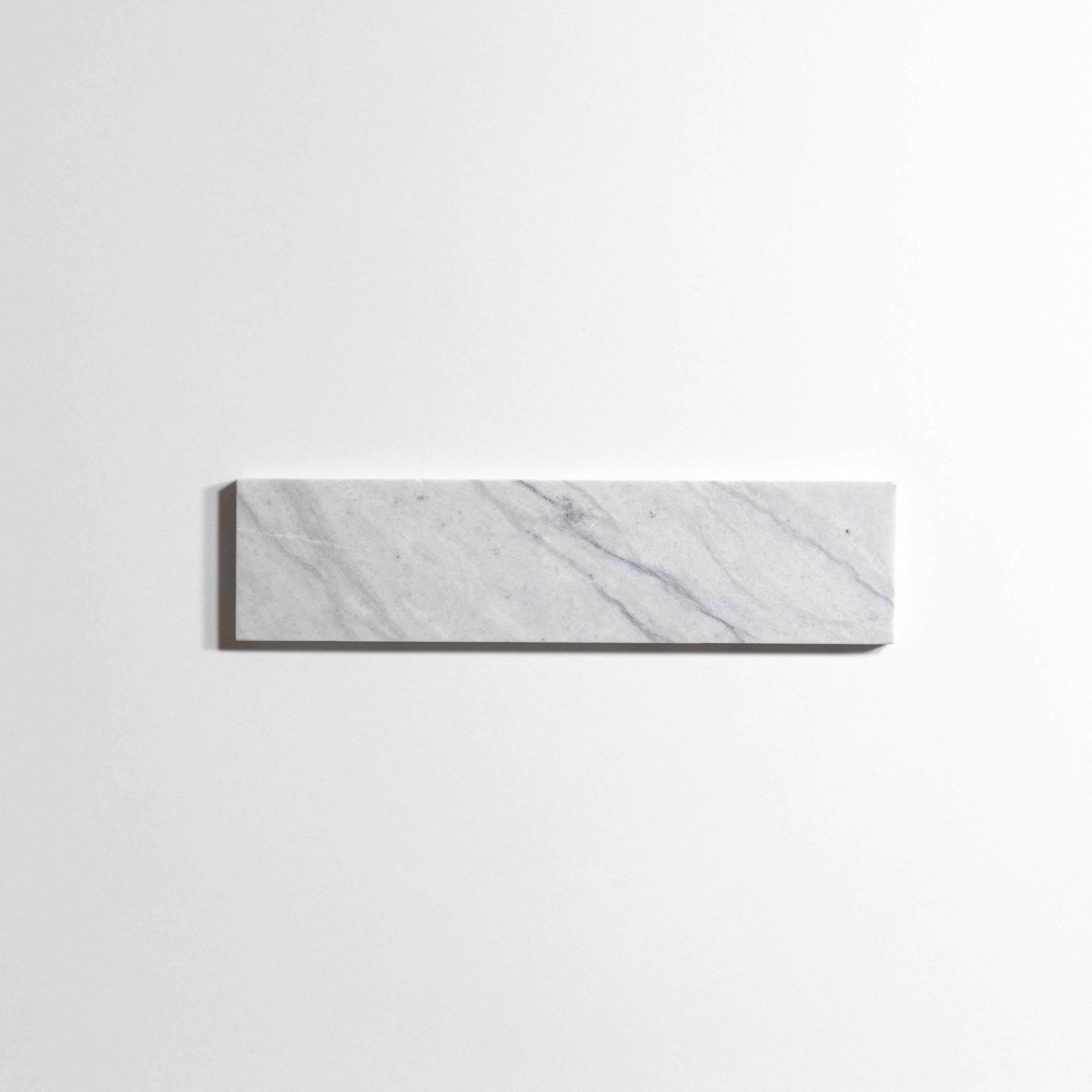 Silver Mist  3" x 12" - Castelli Marble