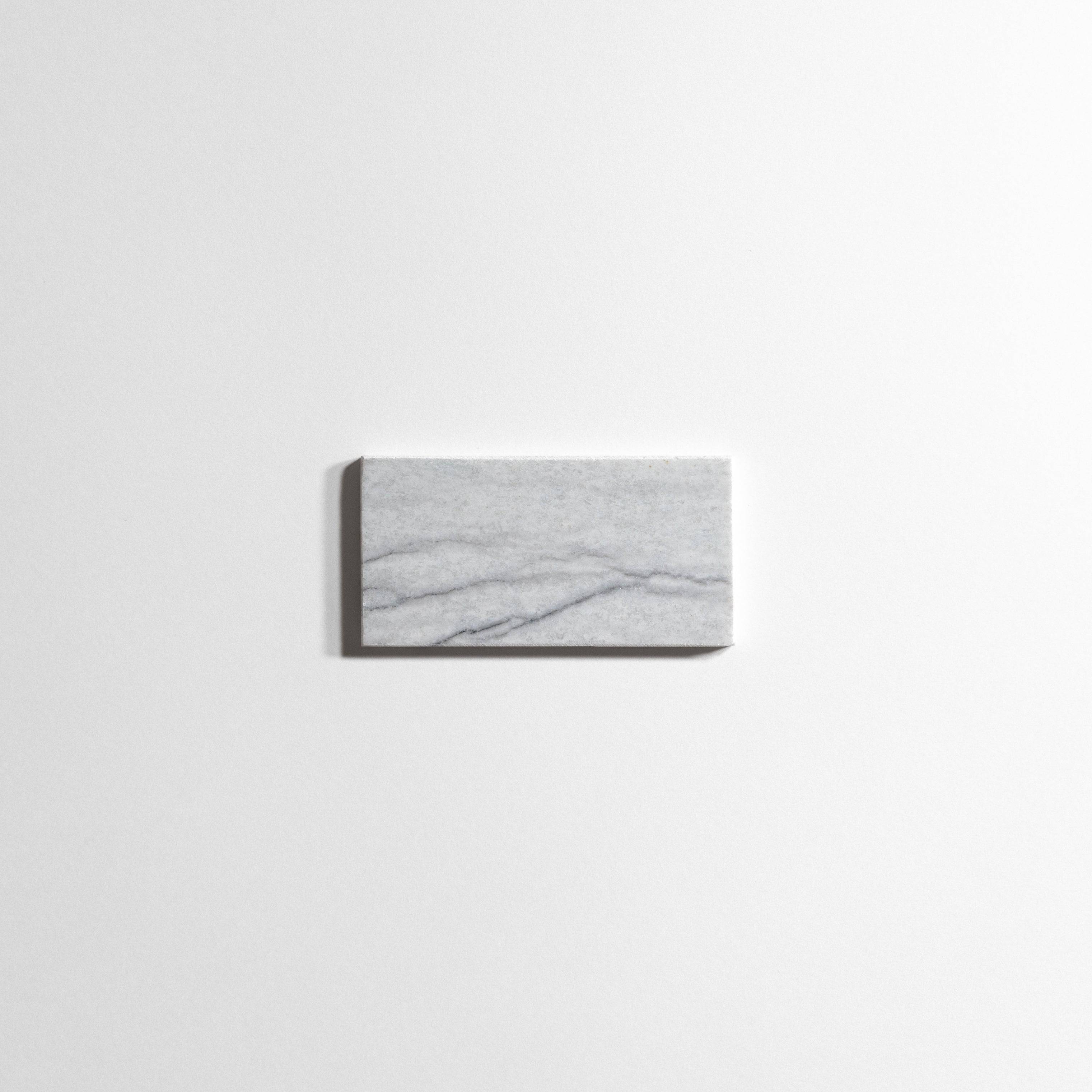 Silver Mist  3" x 6" - Castelli Marble