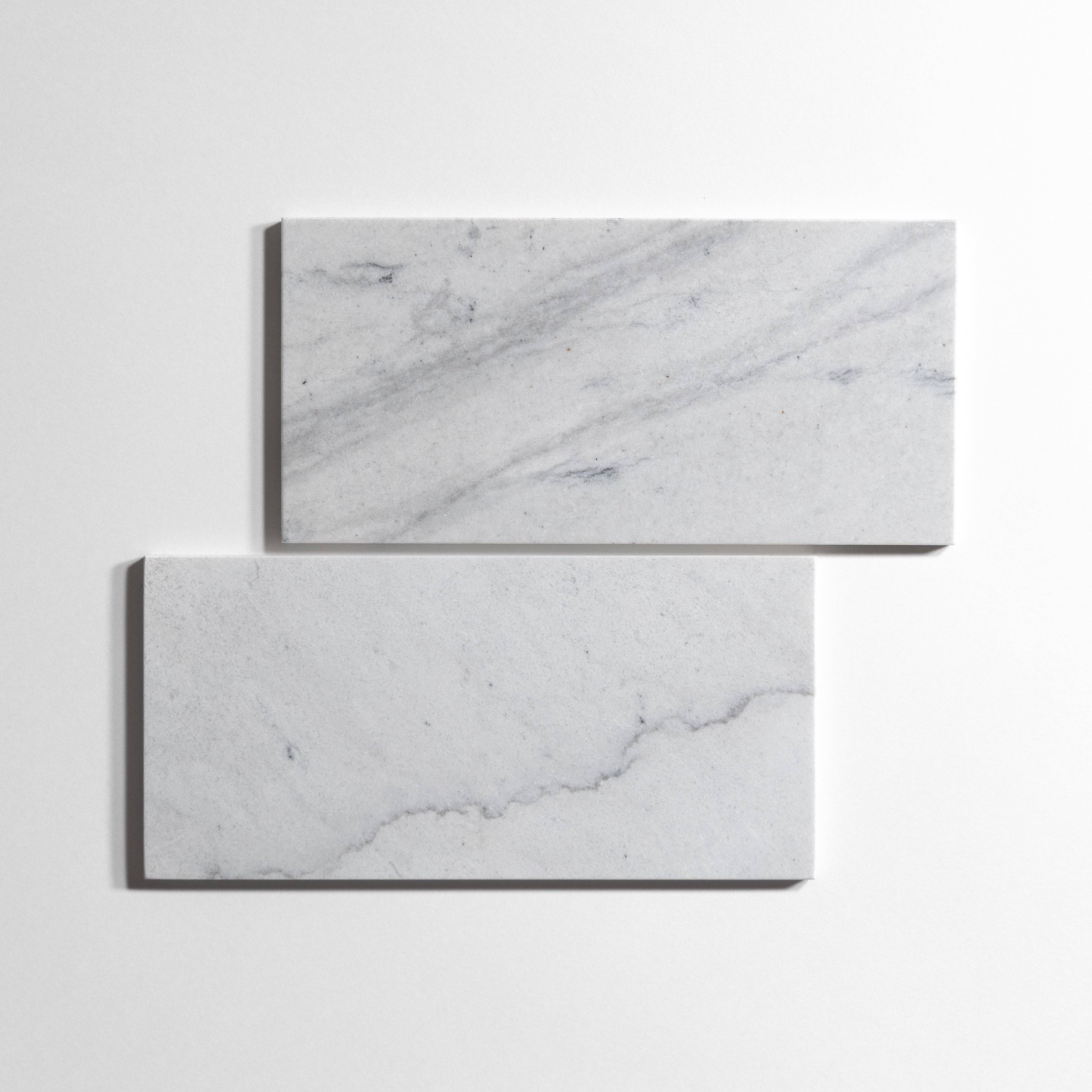 Silver Mist  6" x 12" - Castelli Marble