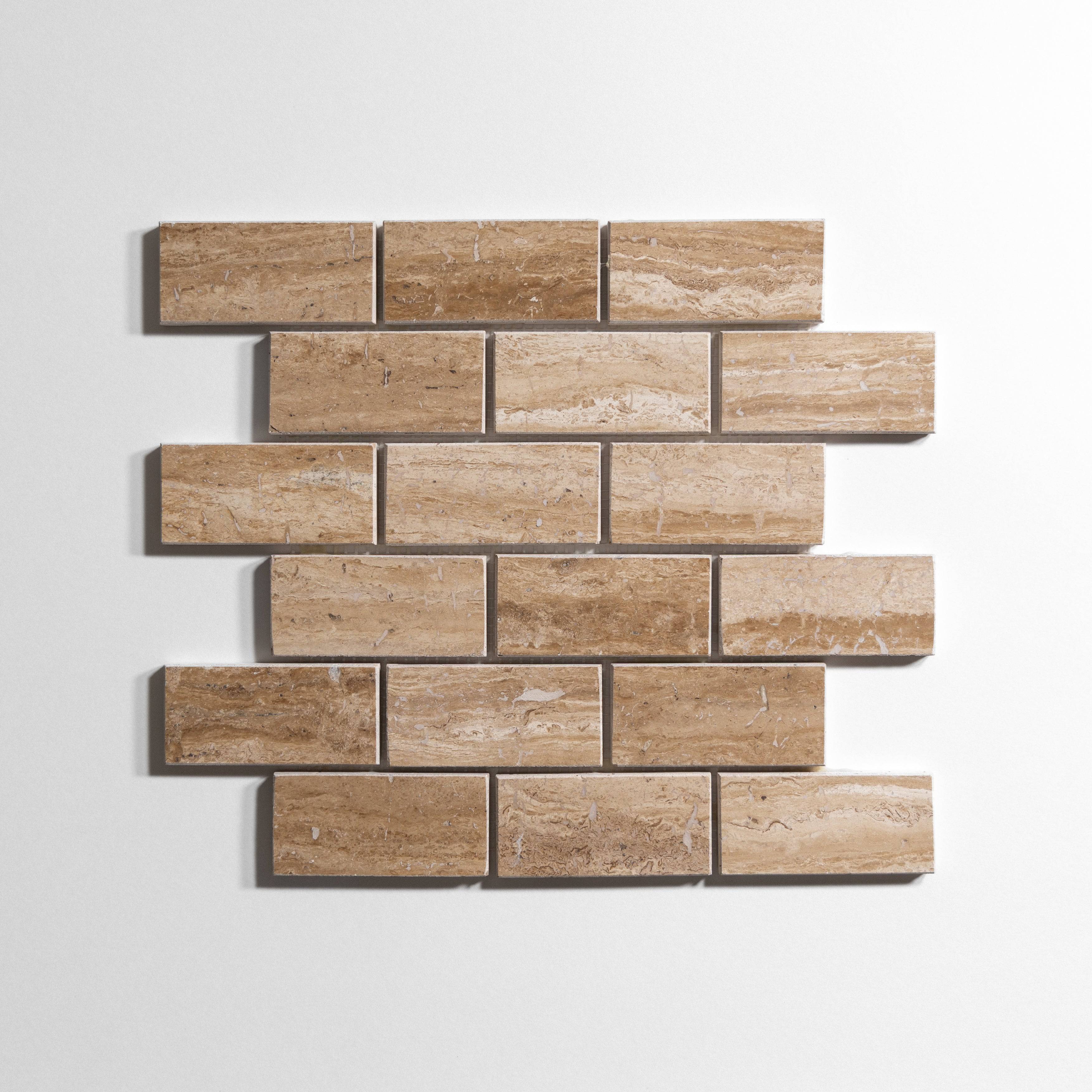 Stonewood 2" x 4" Brick - Castelli Marble